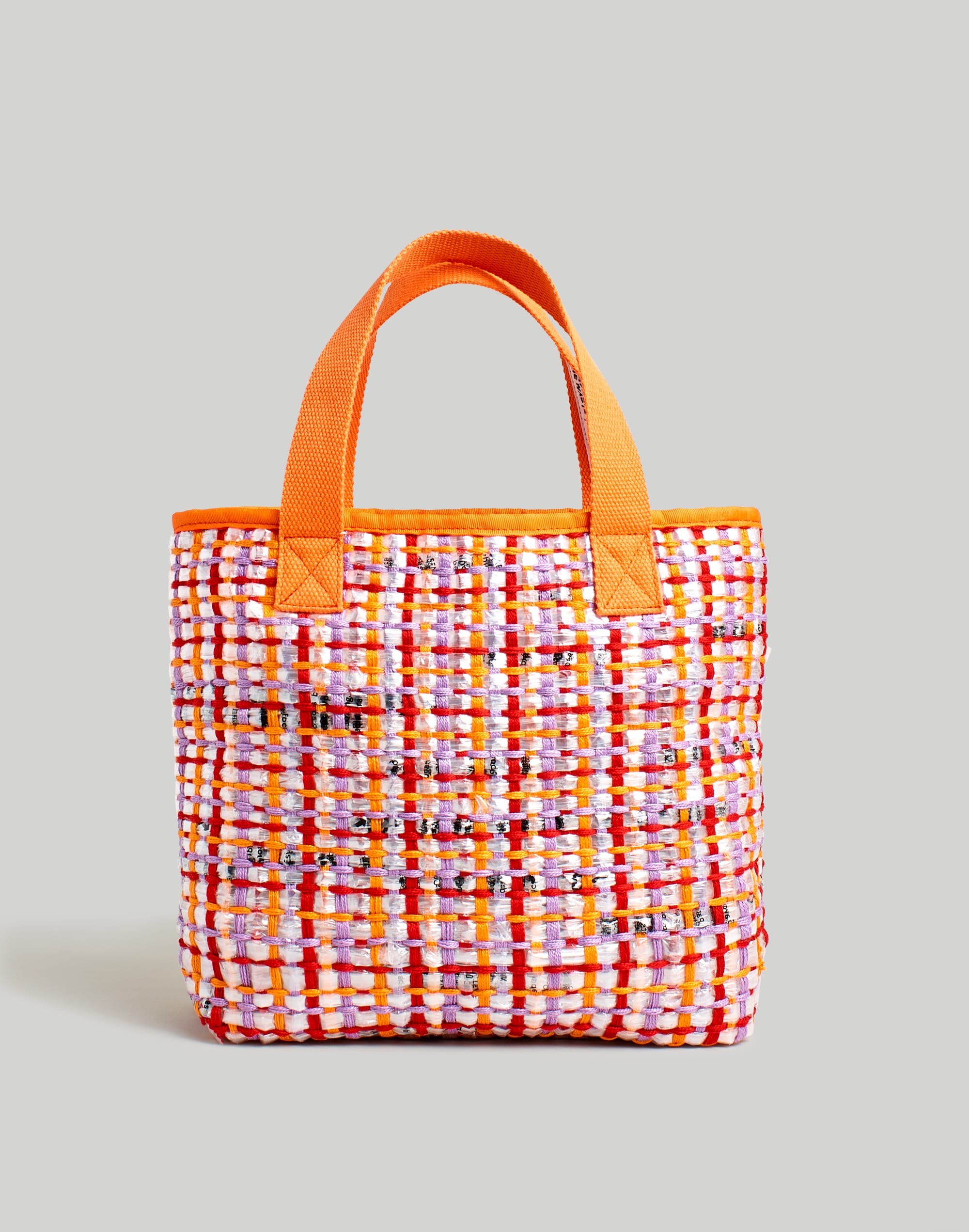 madewell x anybag upcycled mini tote