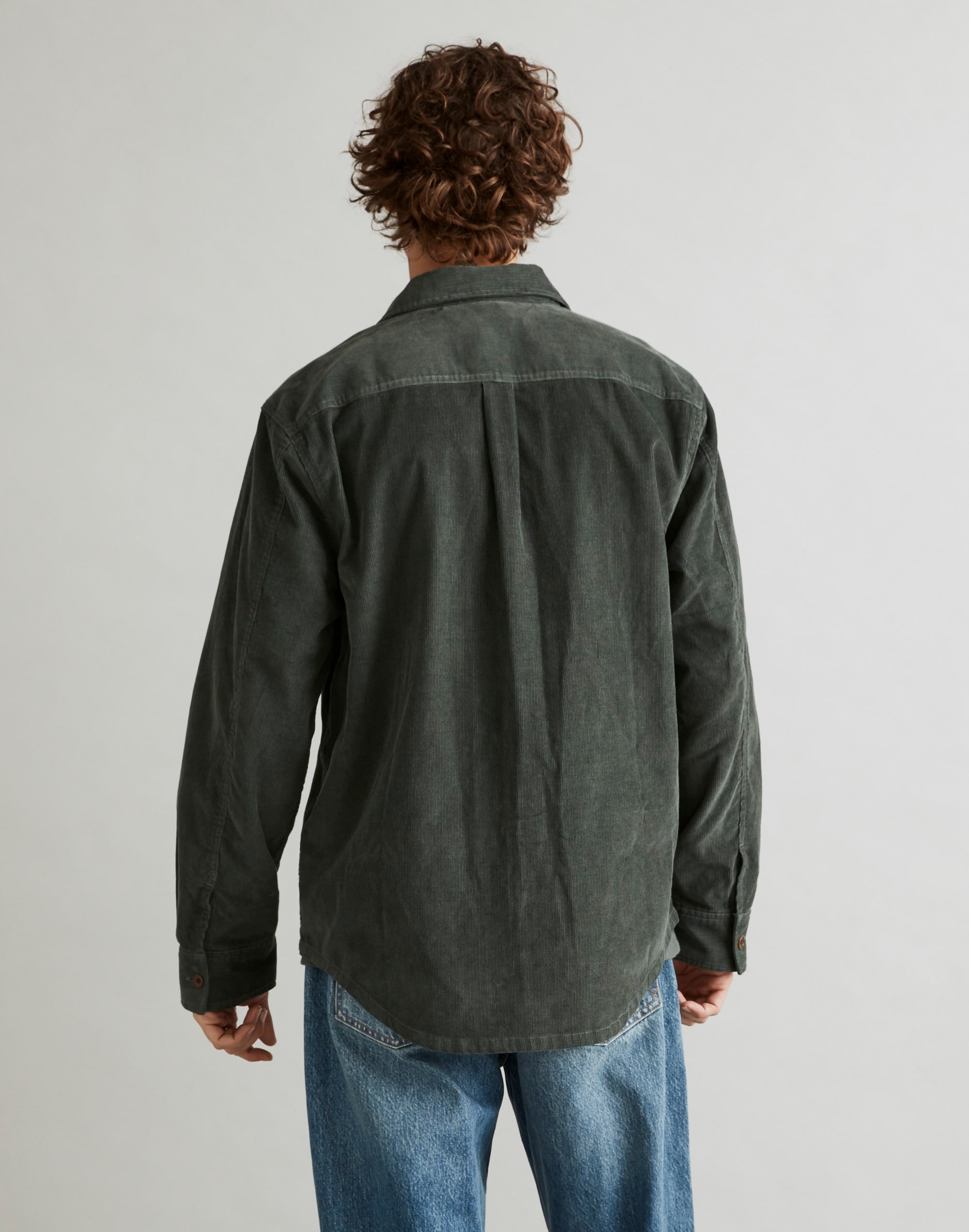 Corduroy Easy Long-Sleeve Shirt