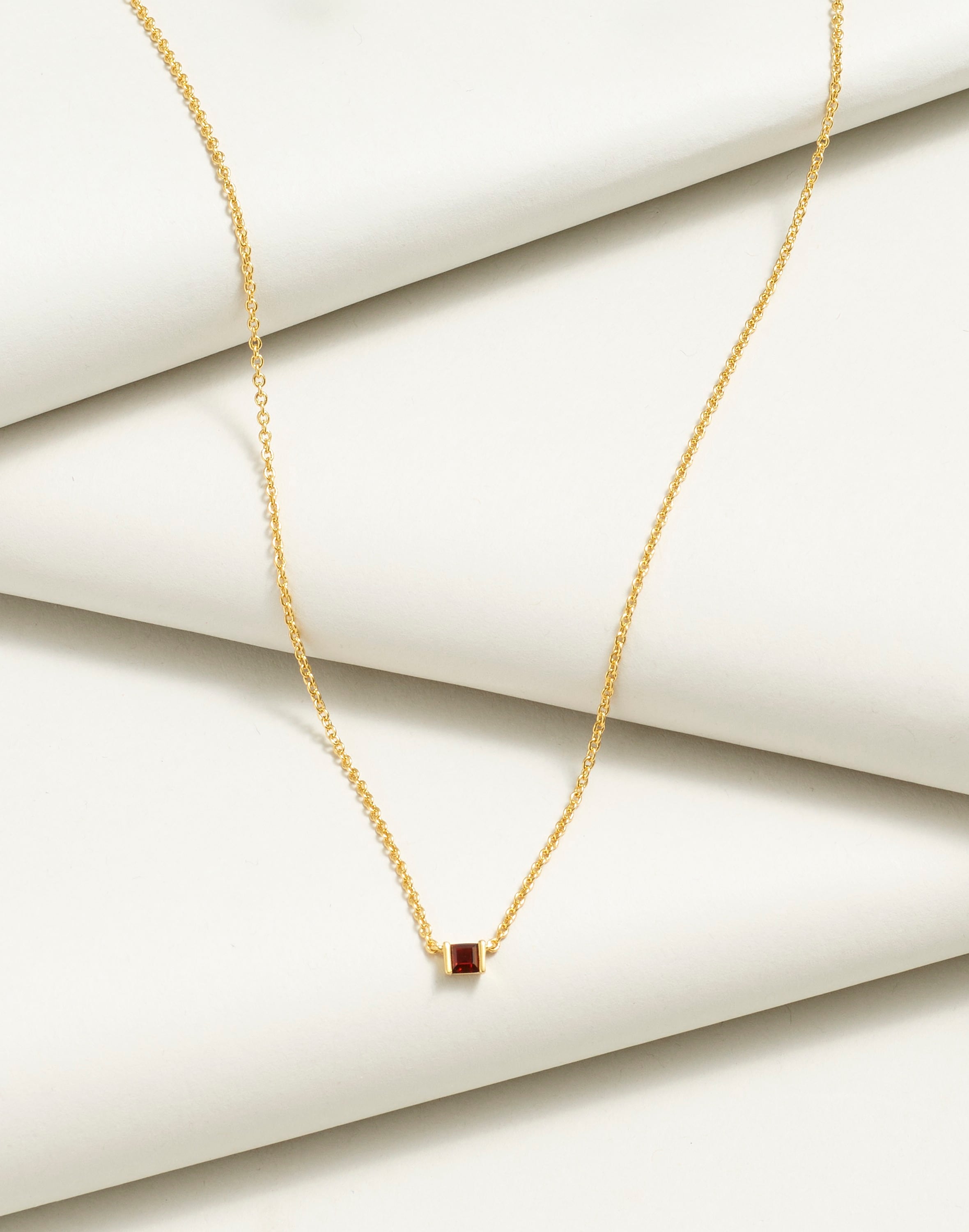 Demi-Fine Birthstone Chain Necklace