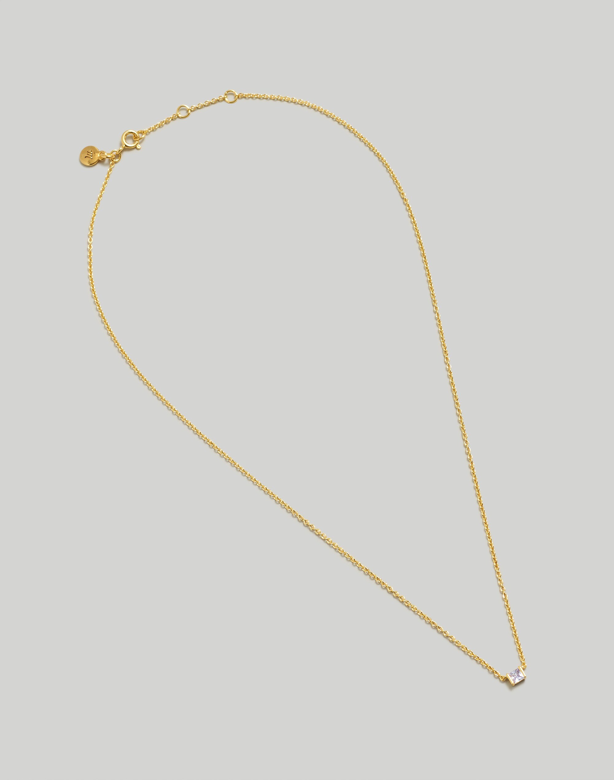 Demi-Fine Birthstone Chain Necklace