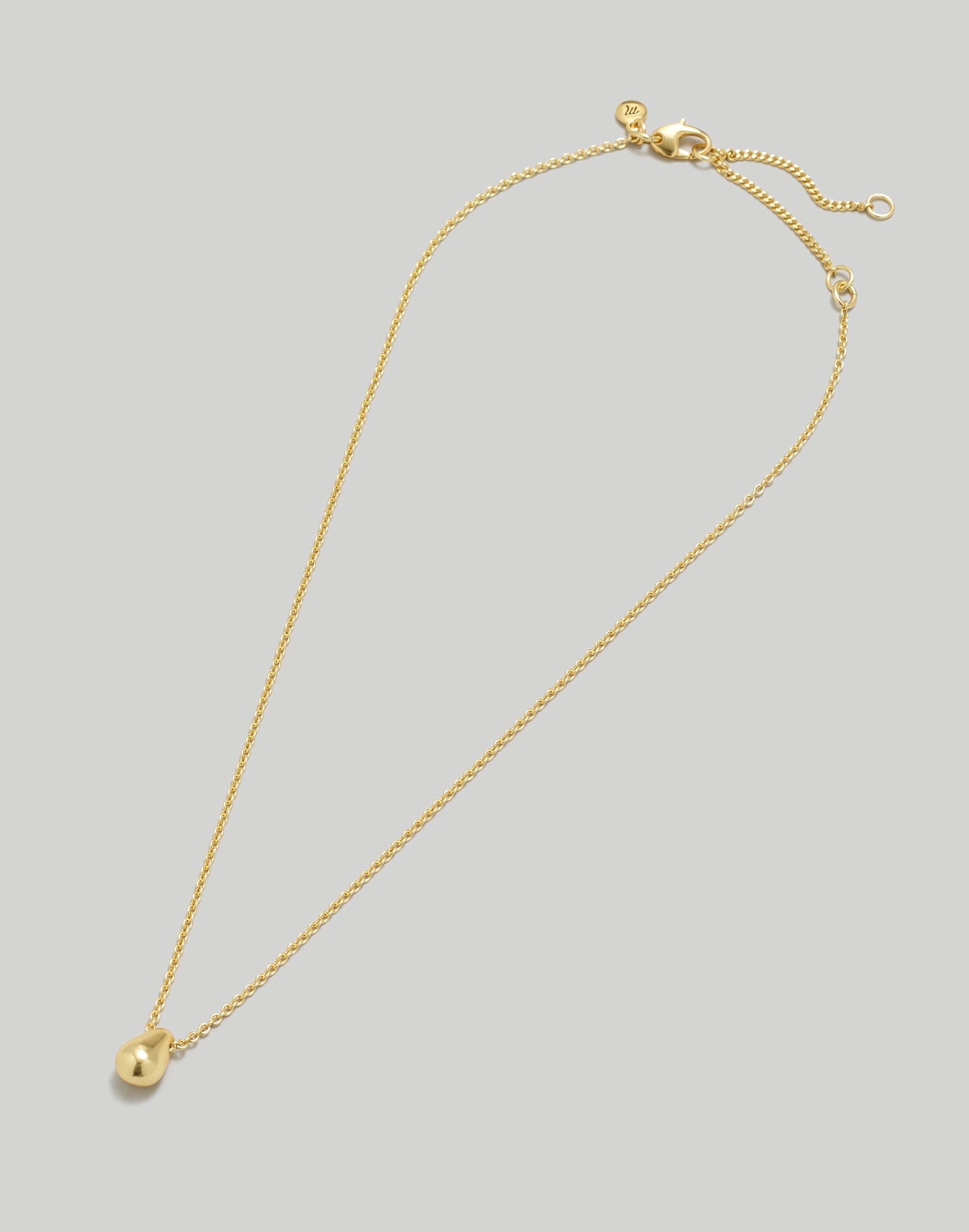 Droplet Pendant Necklace