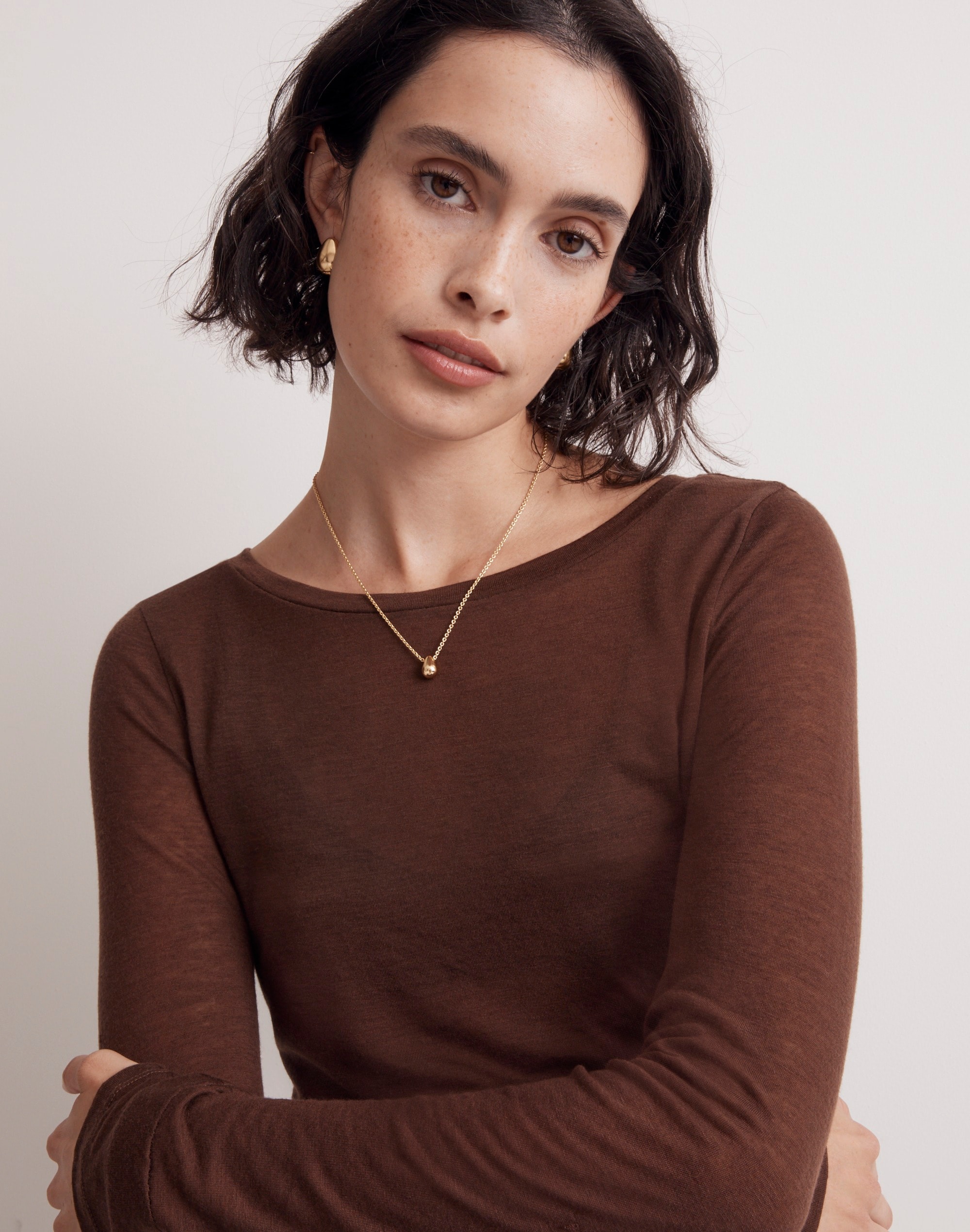 Droplet Pendant Necklace