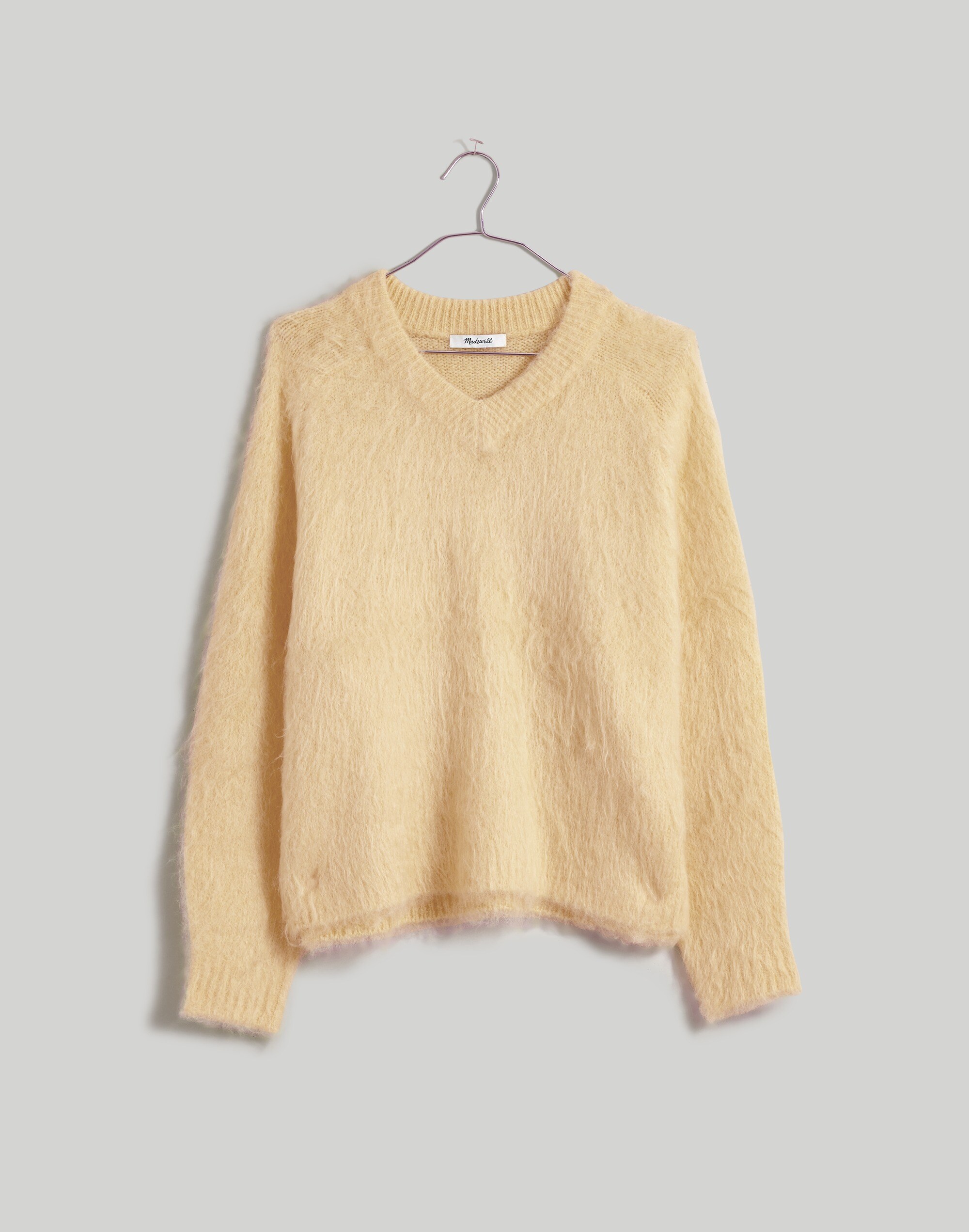 Plus Brushed V-Neck Sweater