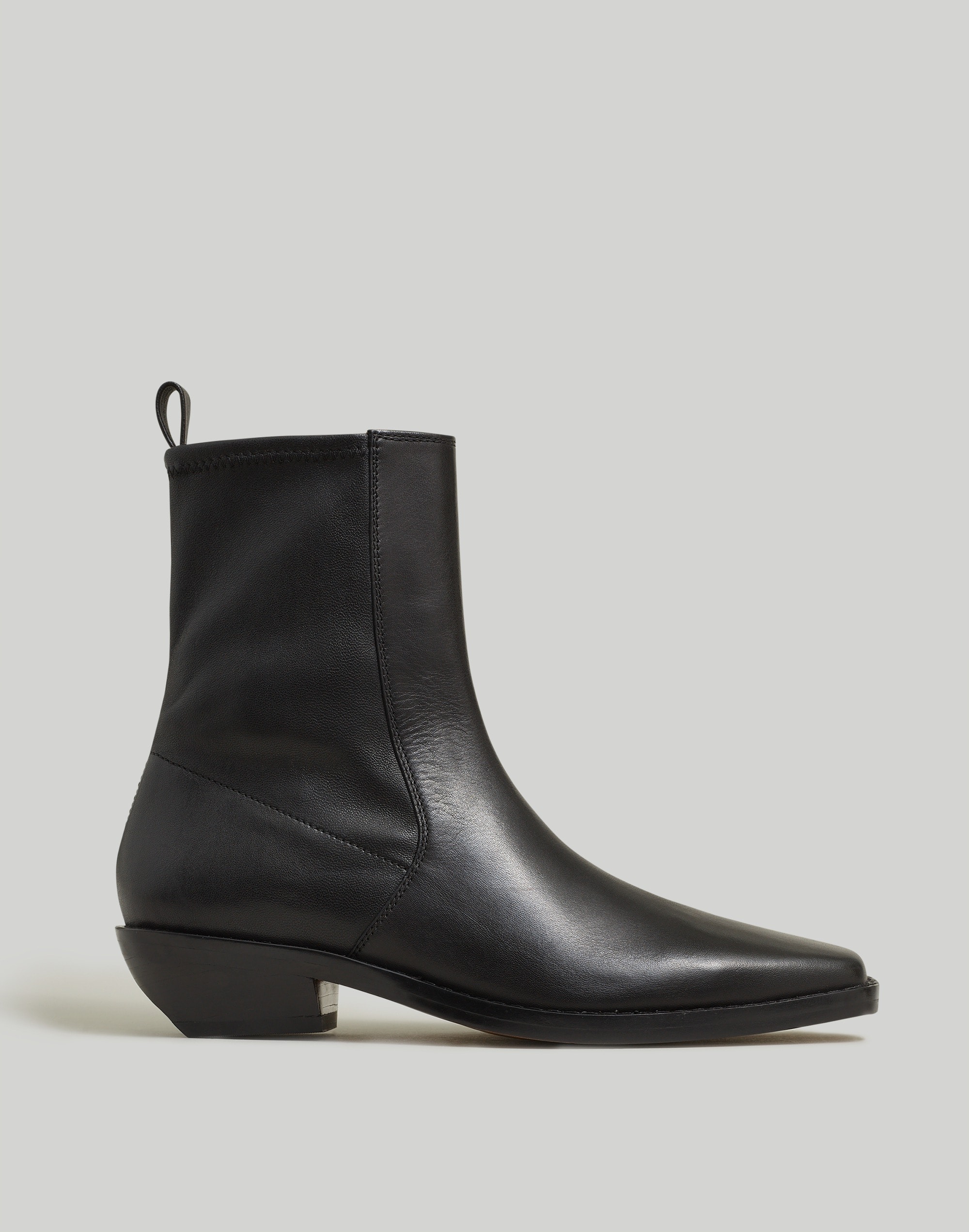 The Idris Ankle Boot Leather