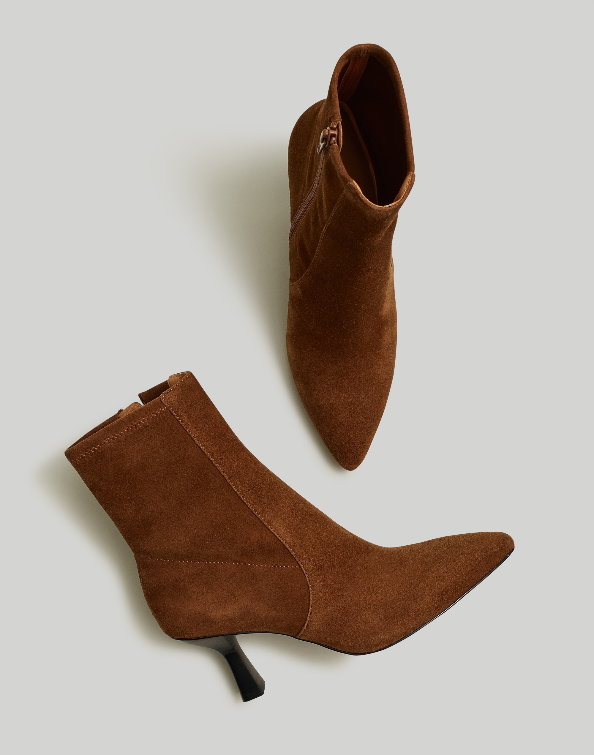 The Justine Ankle Boot Suede