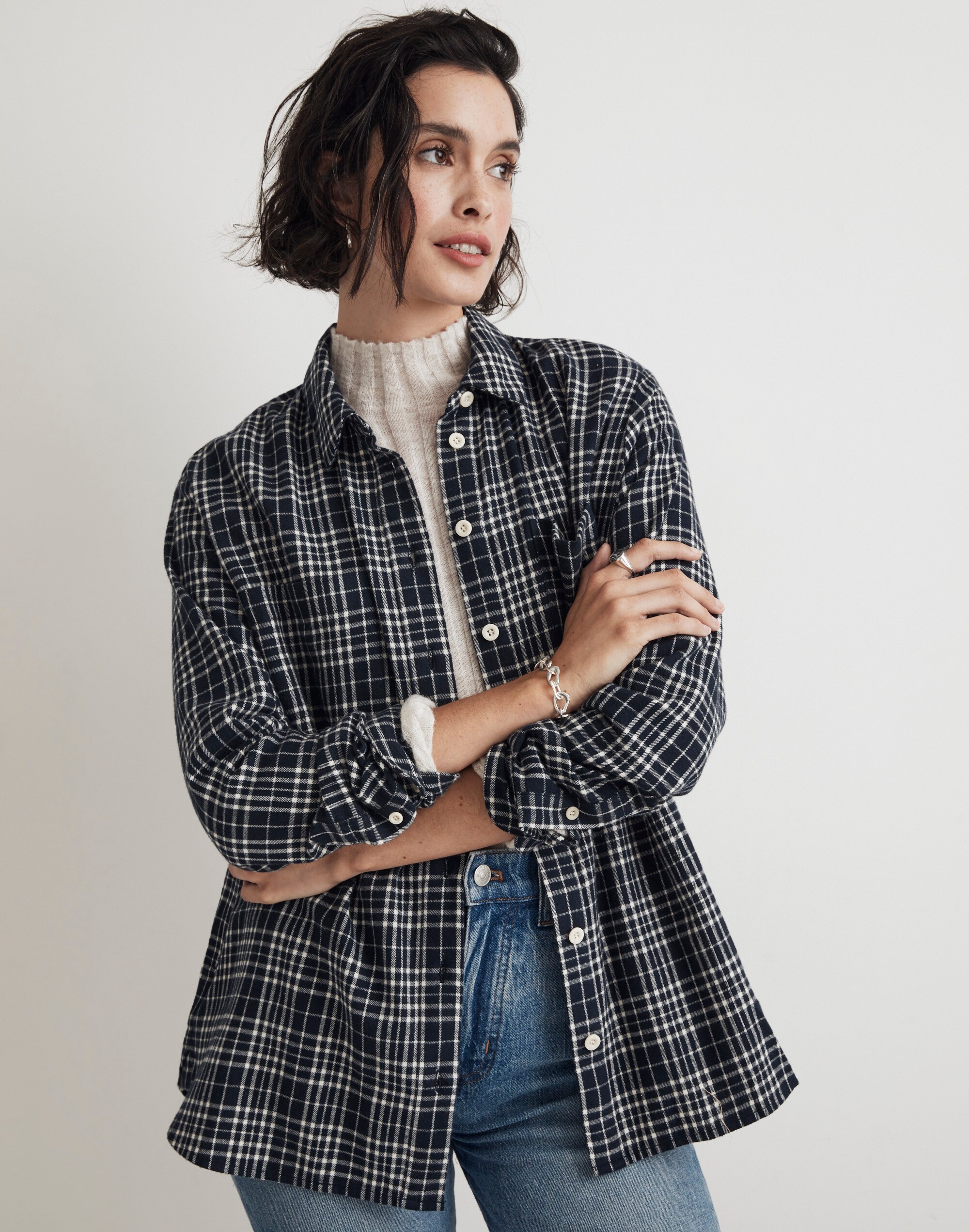 Flannel Sunday Shirt in Plaid