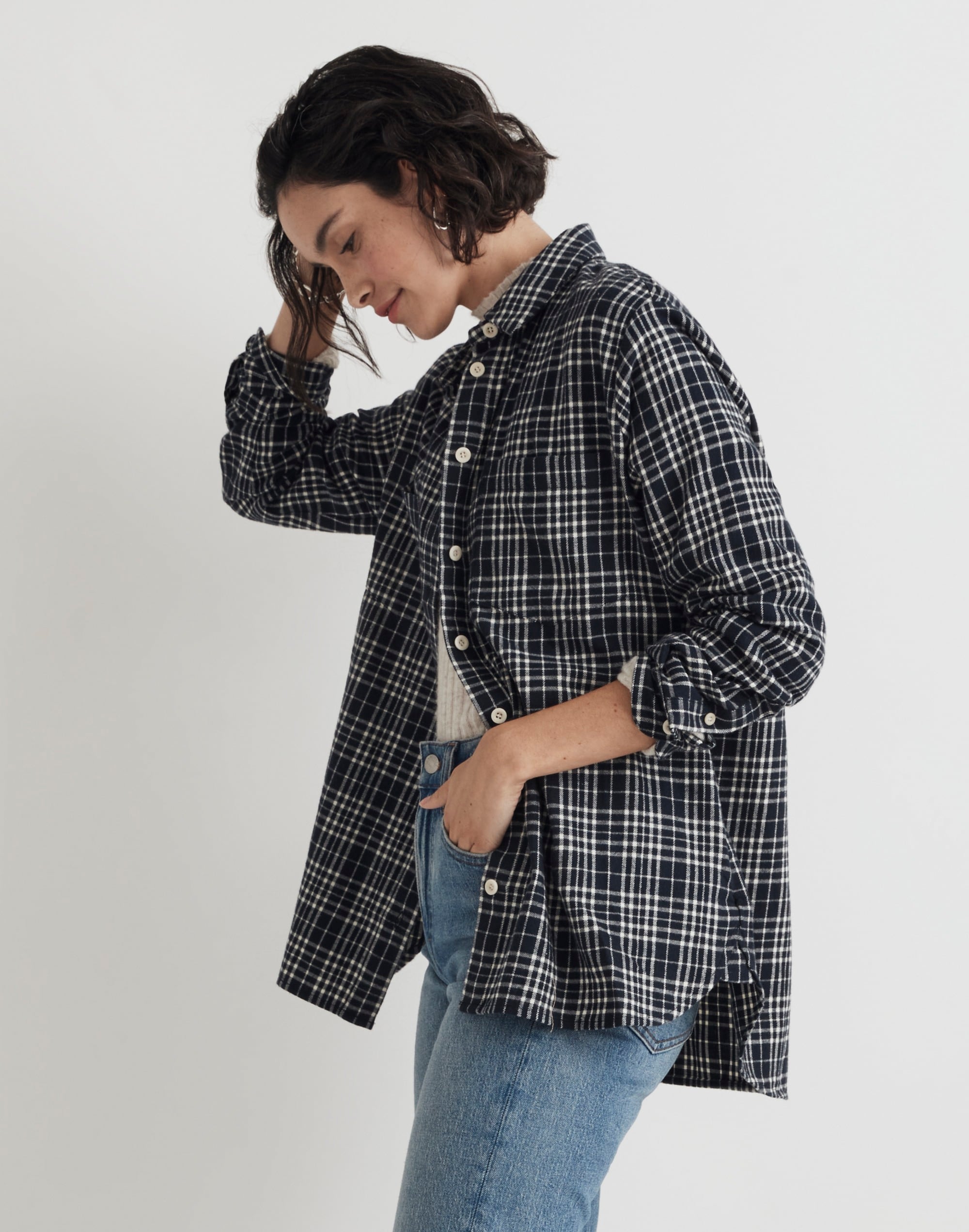 Flannel Sunday Shirt in Plaid