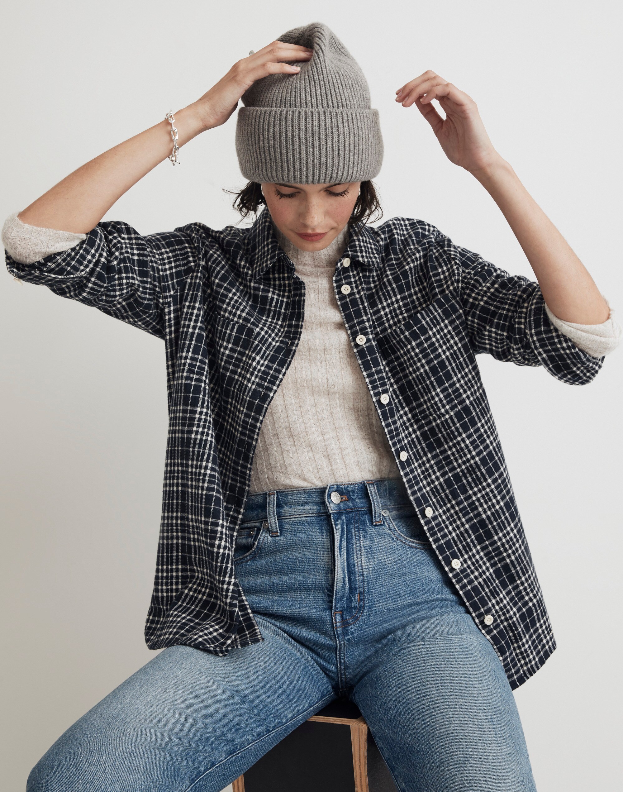 Flannel Sunday Shirt in Plaid