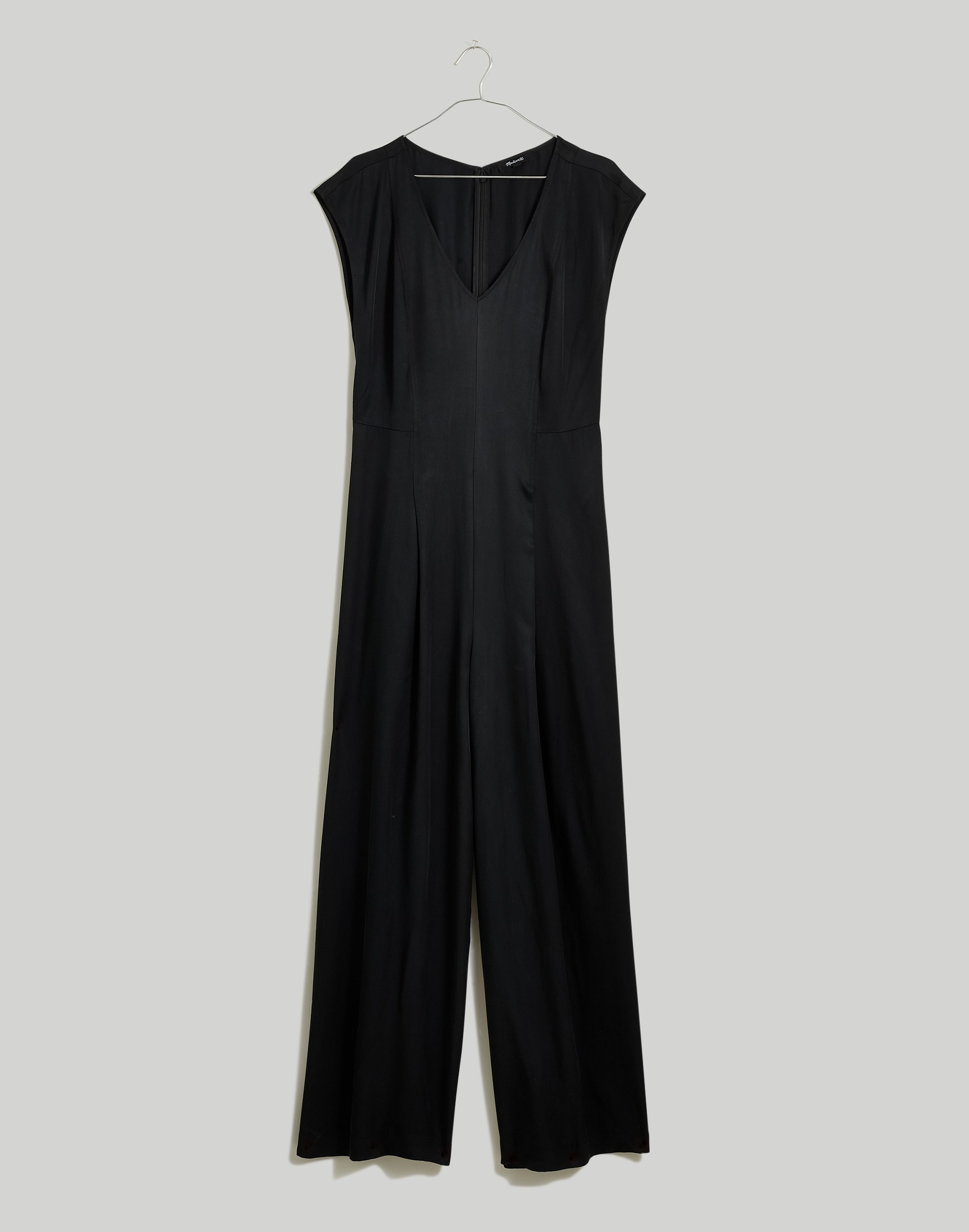 Seamed Wide-Leg Jumpsuit