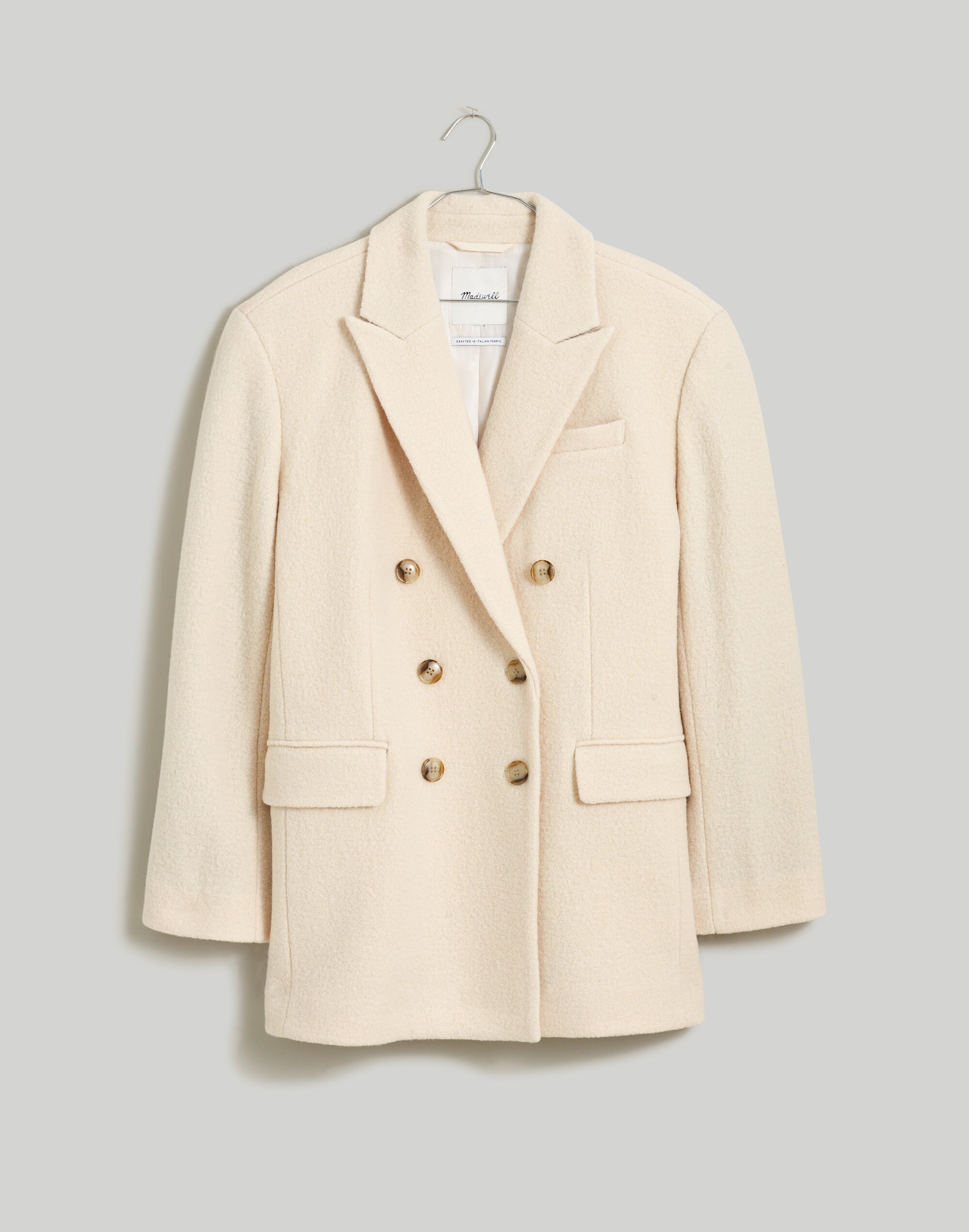 Plus Oversized Tuxedo Coat