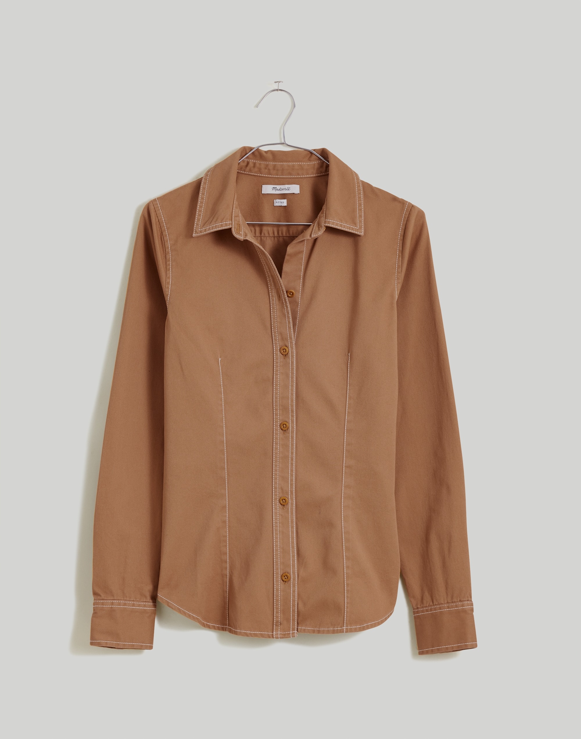 PLUS Darted Button-Up Shirt in (Re)generative Chino