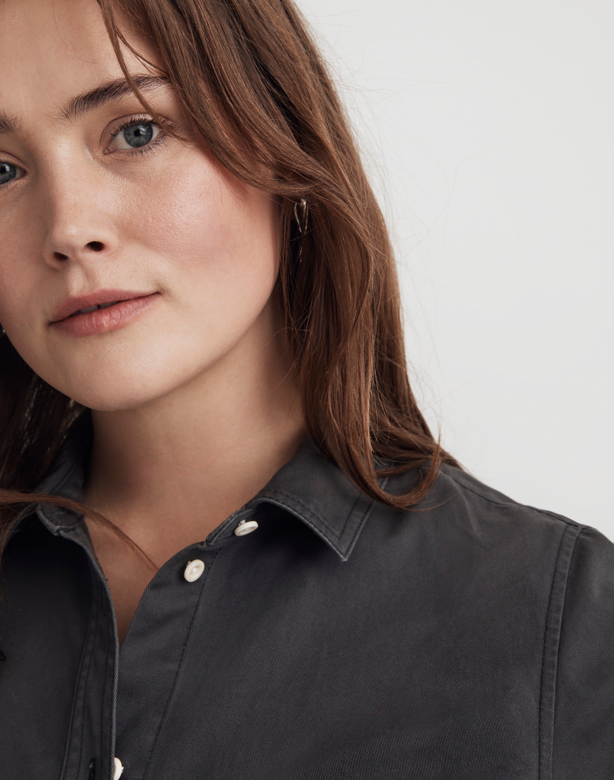 PLUS Darted Button-Up Shirt in (Re)generative Chino