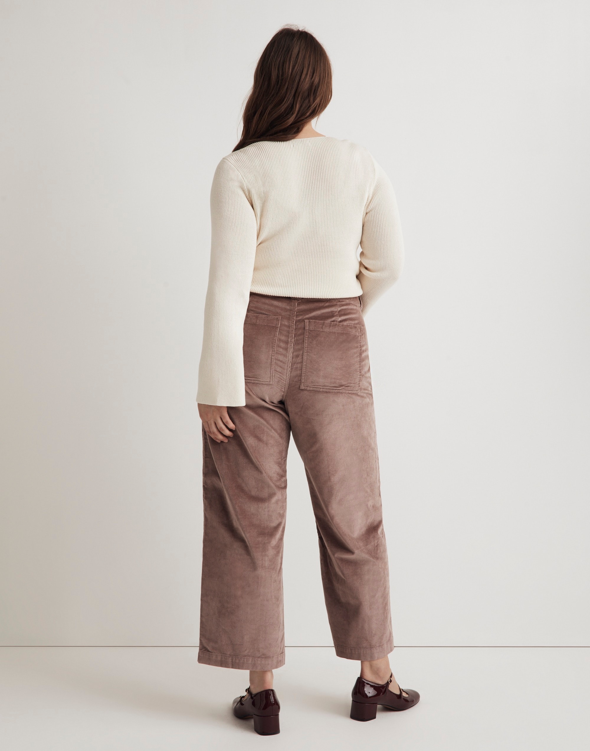 Plus Emmett 2.0 Wide-Leg Pants in Corduroy: Button-Fly Edition