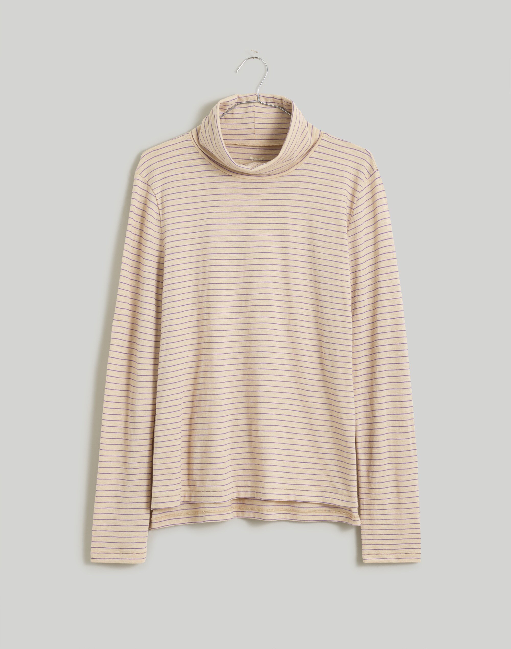 Whisper Cotton Turtleneck Tee