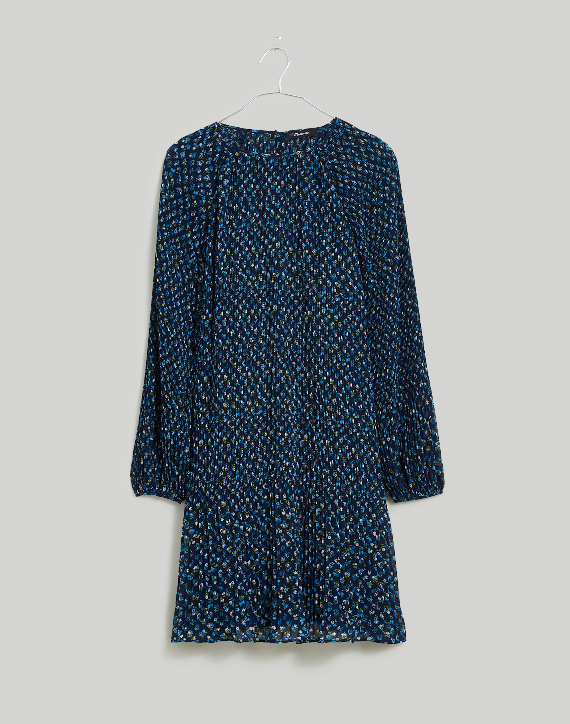 Plus Crinkle Georgette Mini Dress in Floral