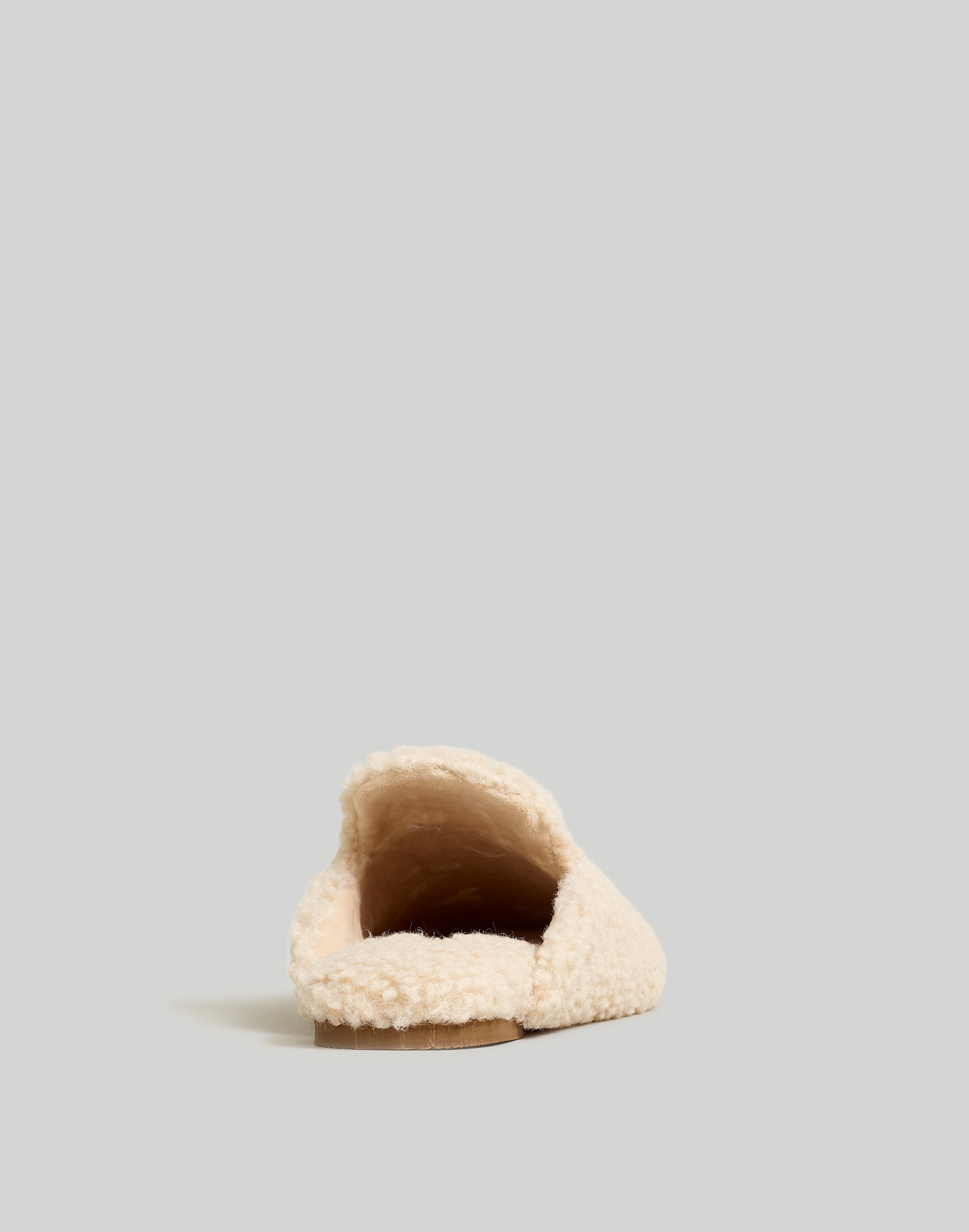 The Ezra Slipper in Faux Shearling