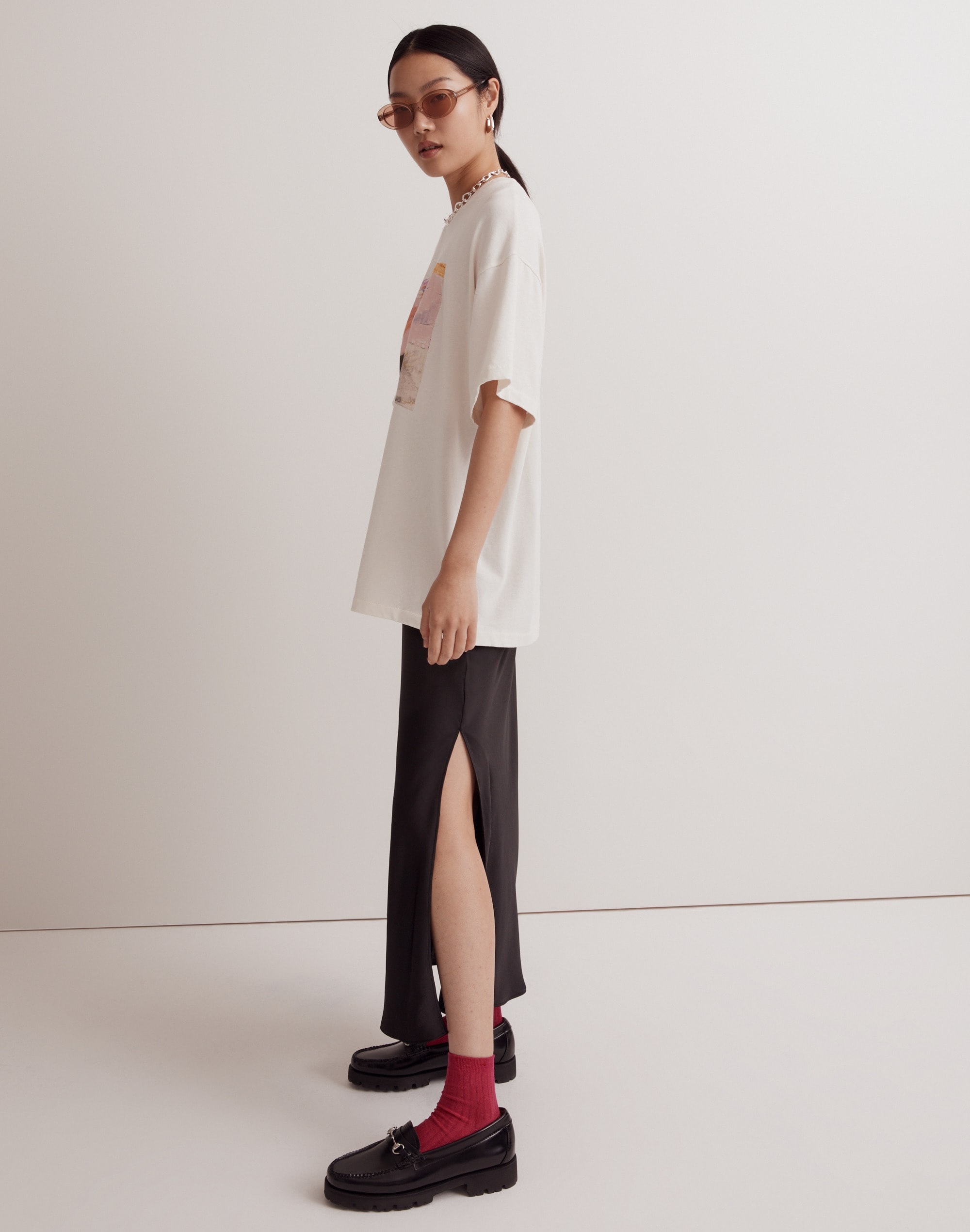 Madewell x Creative Growth Nicole Storm Graphic Ex-Boyfriend Tee