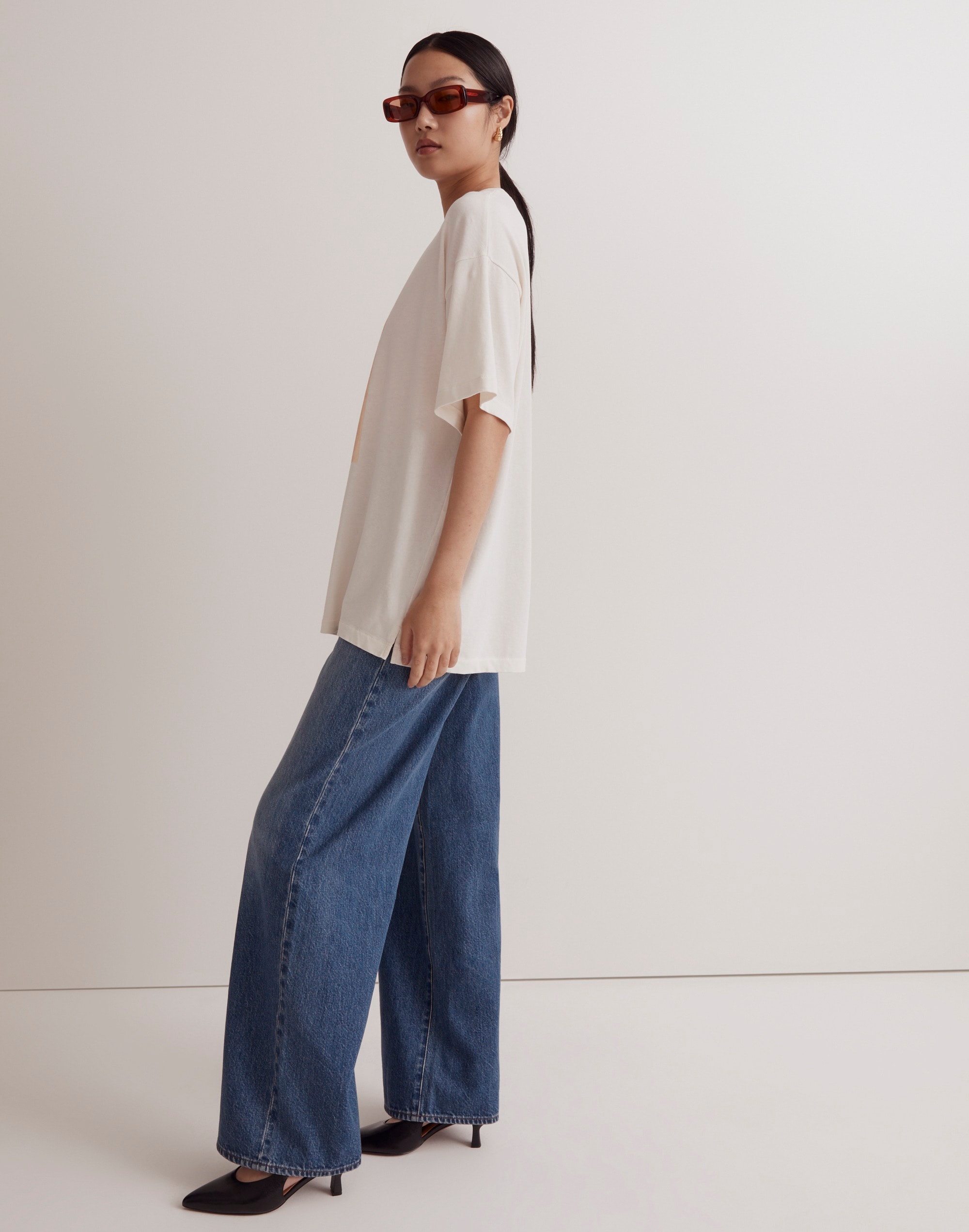 Madewell x Creative Growth Ying Ge Zhou Graphic Ex-Boyfriend Tee