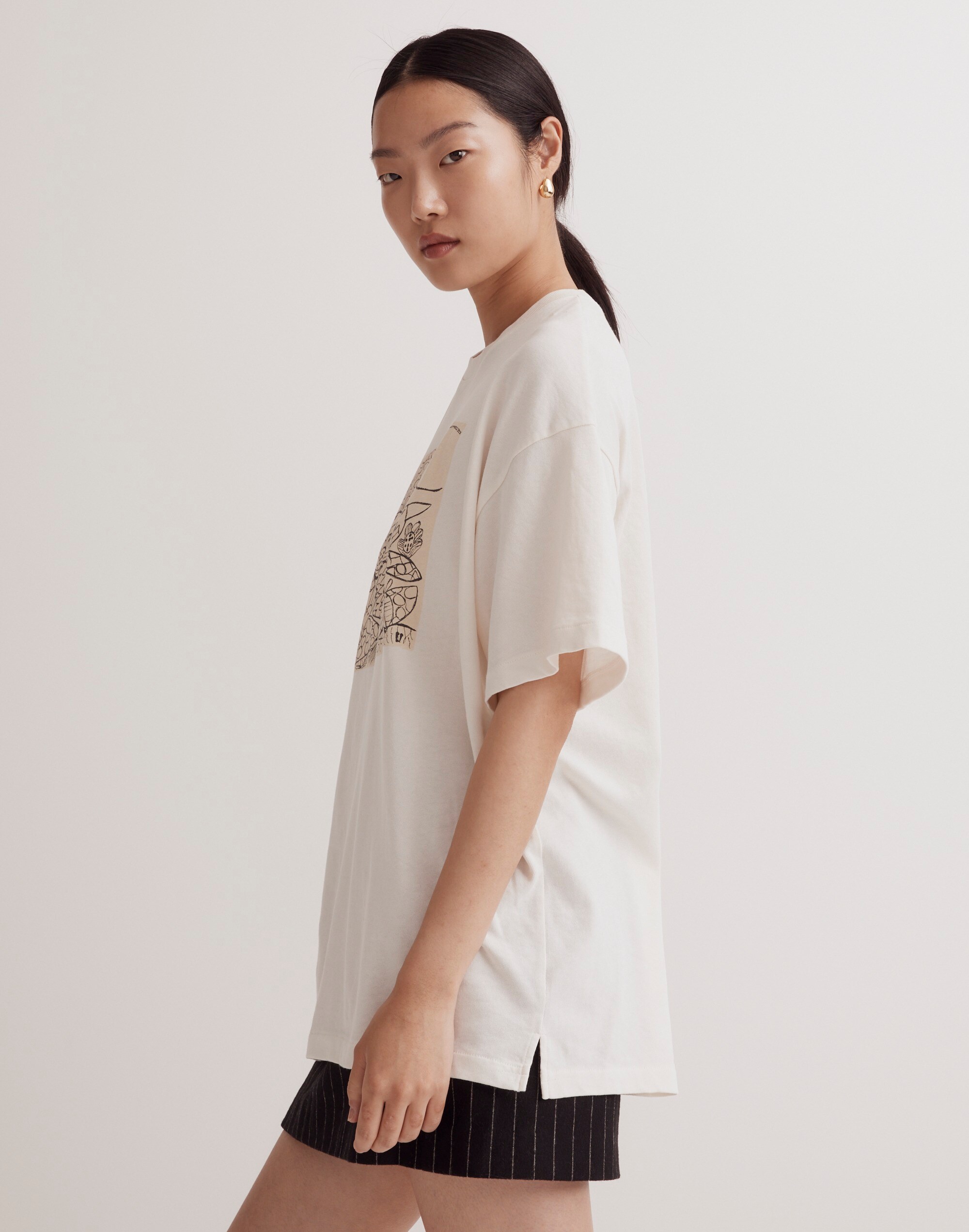 Madewell x Creative Growth Gina Damerell Graphic Ex-Boyfriend Tee