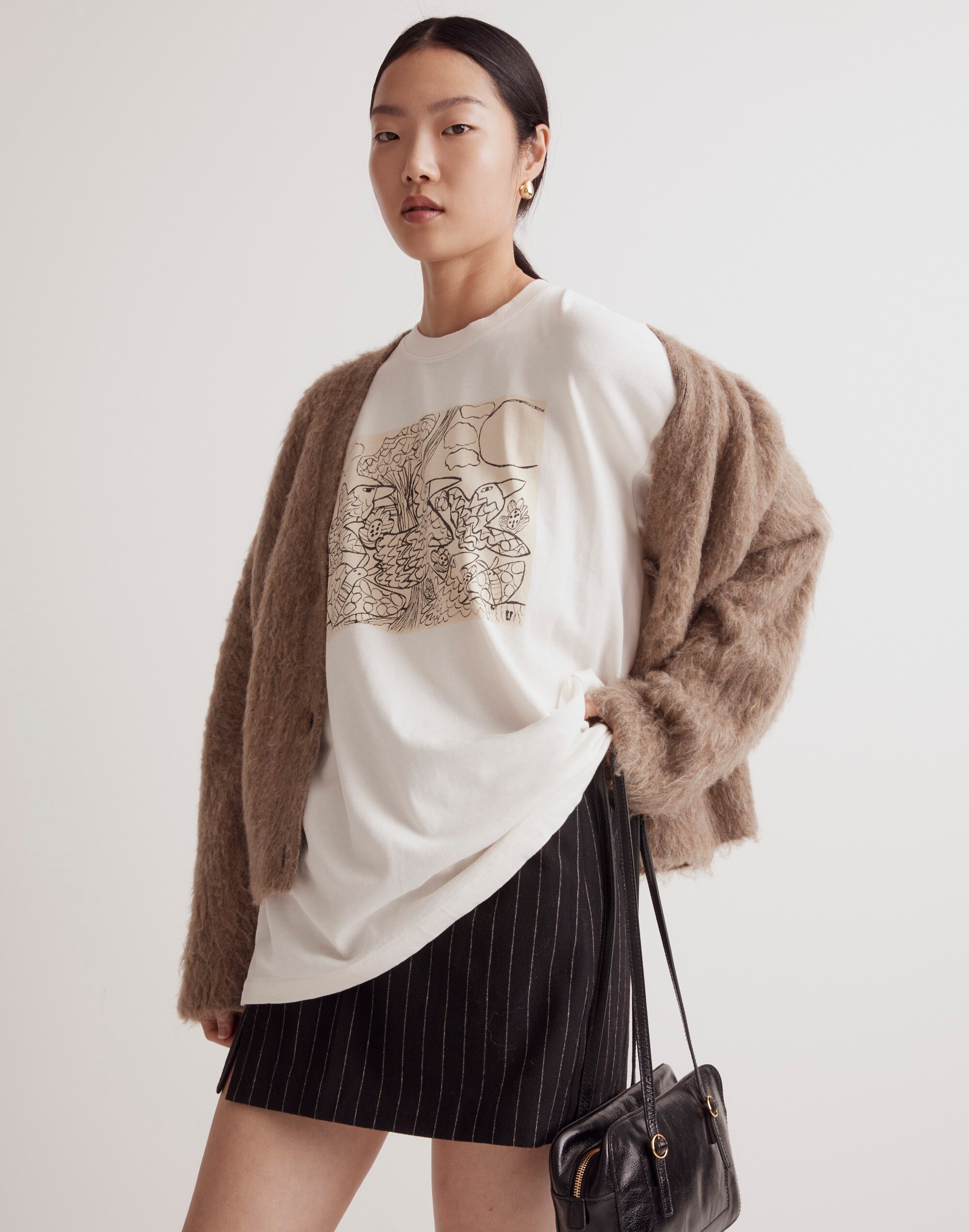 Madewell x Creative Growth Gina Damerell Graphic Ex-Boyfriend Tee