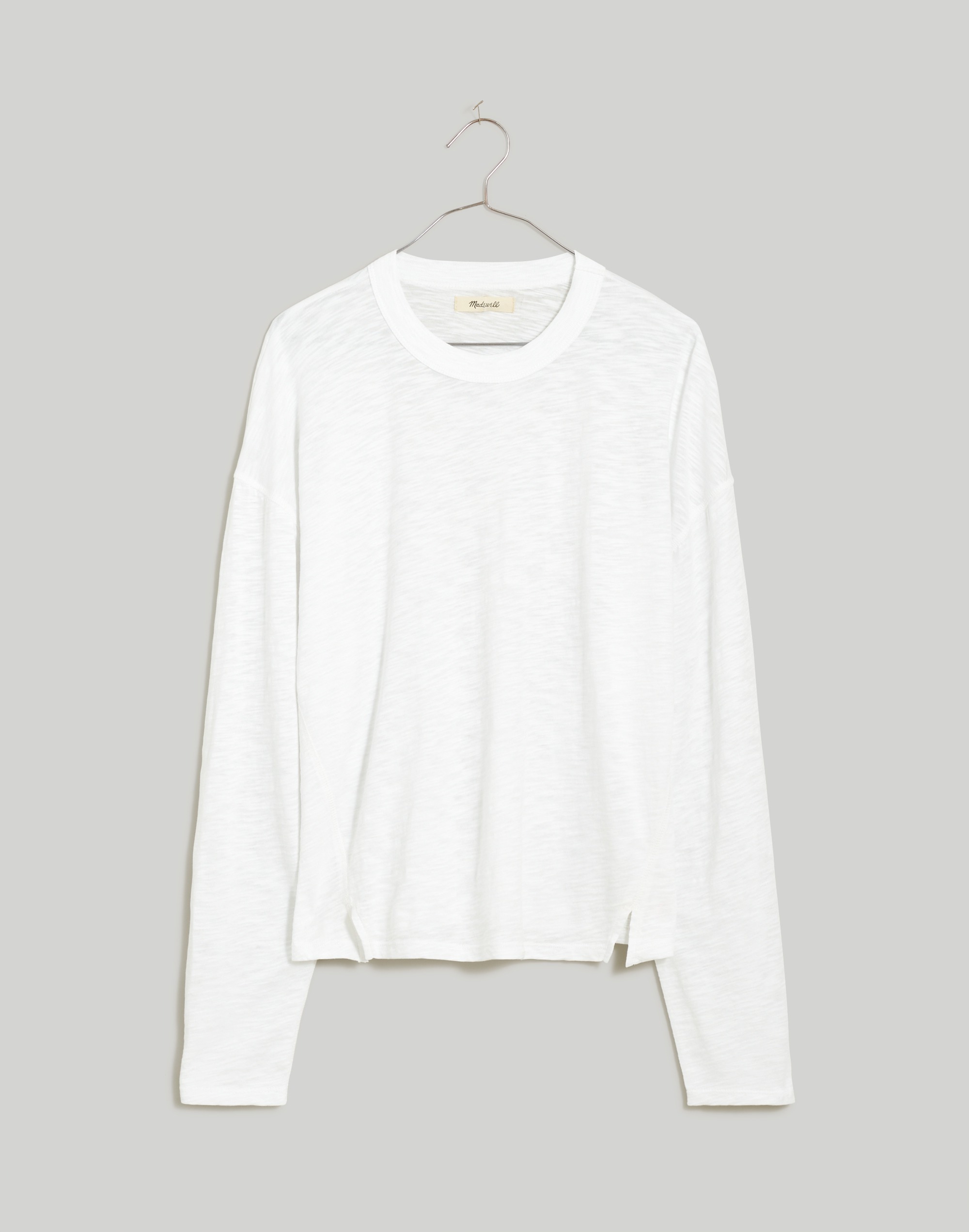 Slub Relaxed Long-Sleeve Tee