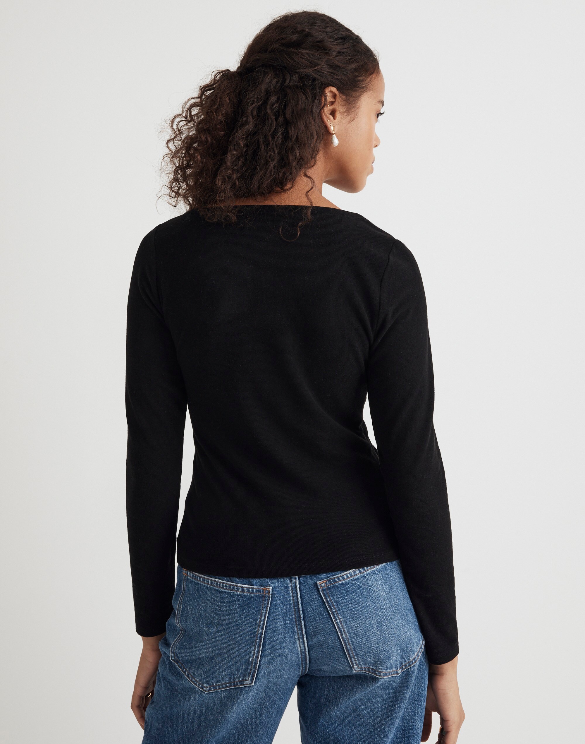 Asymmetrical Button-Front Cardigan