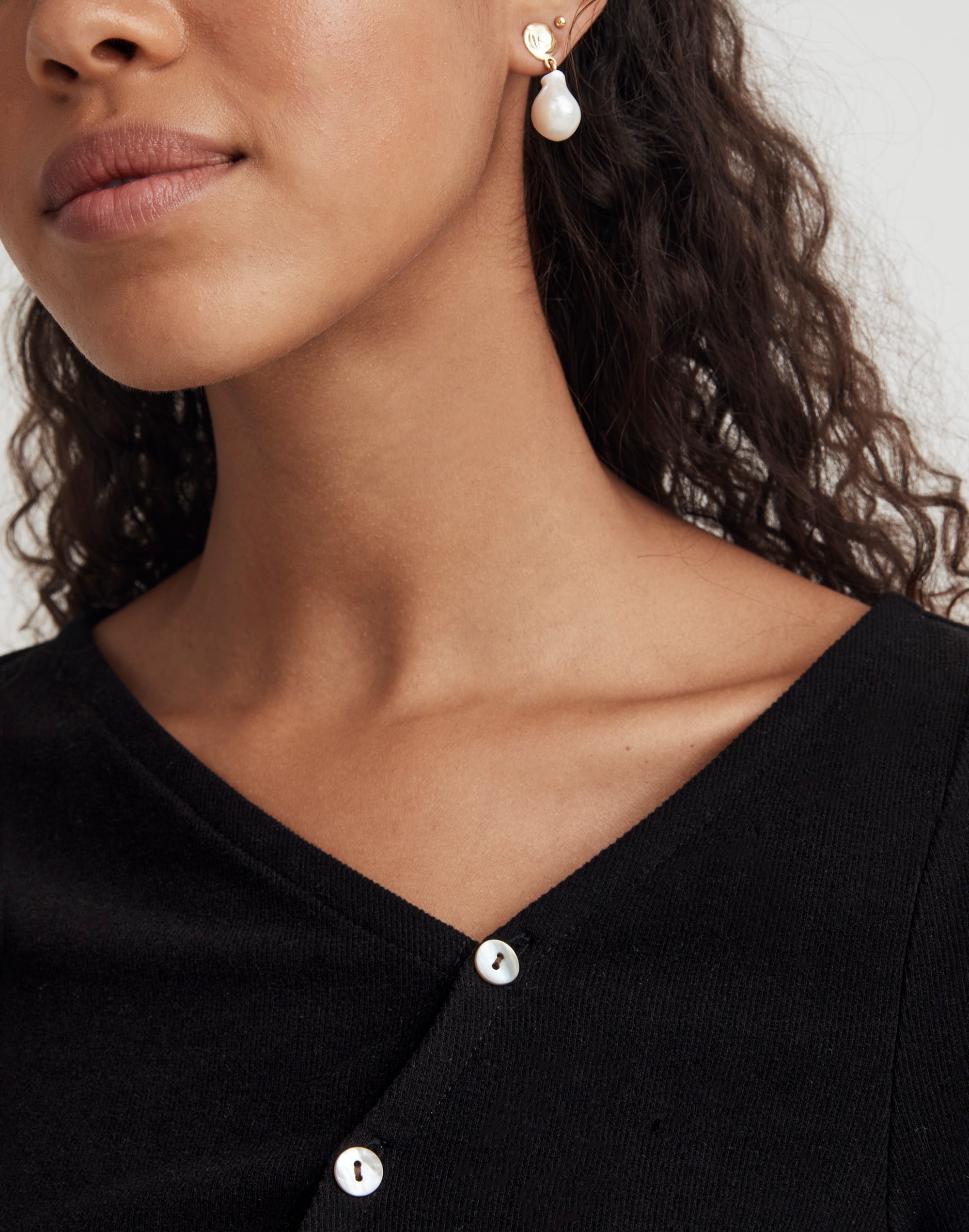 Asymmetrical Button-Front Cardigan