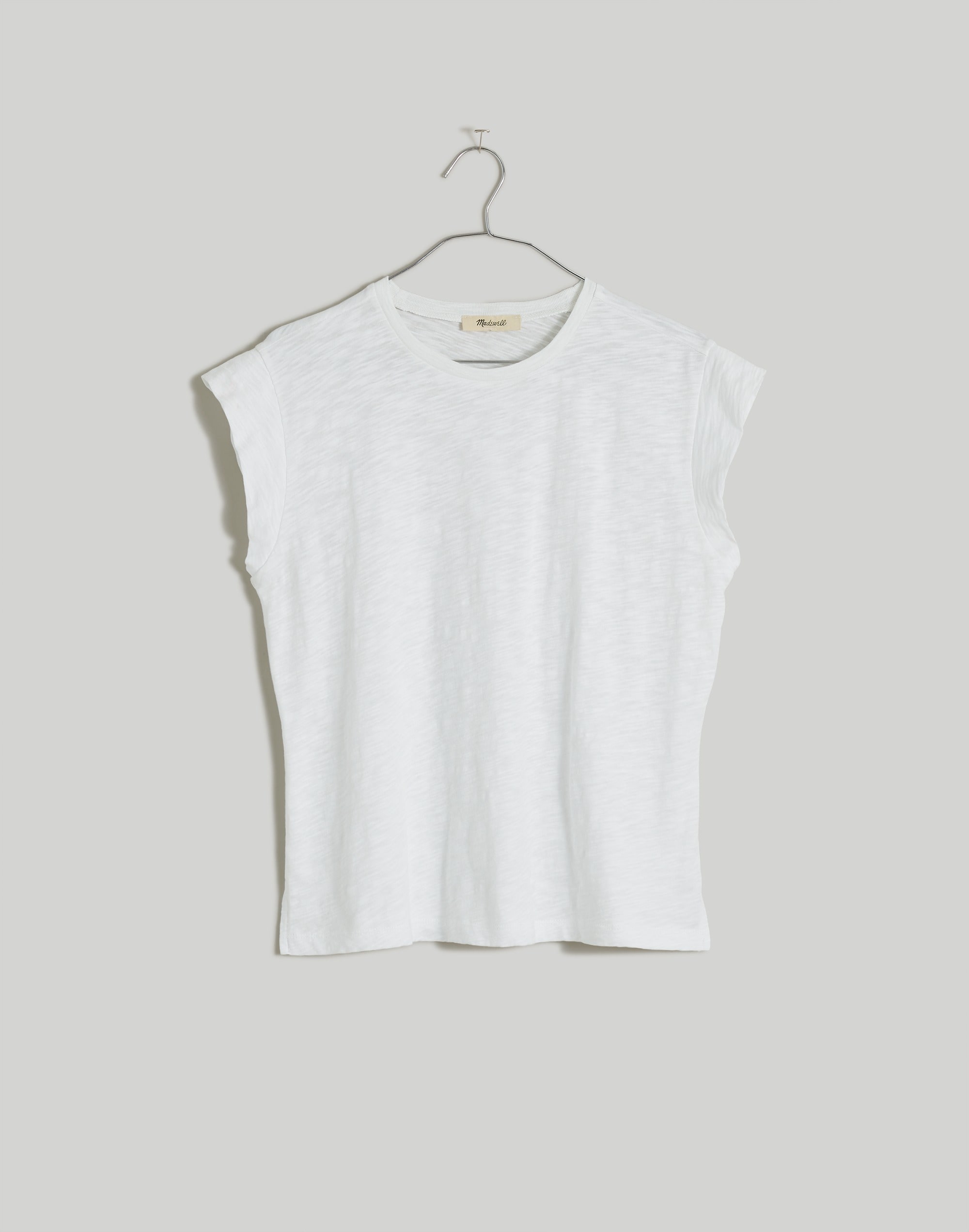 Slub Crewneck Muscle Tee