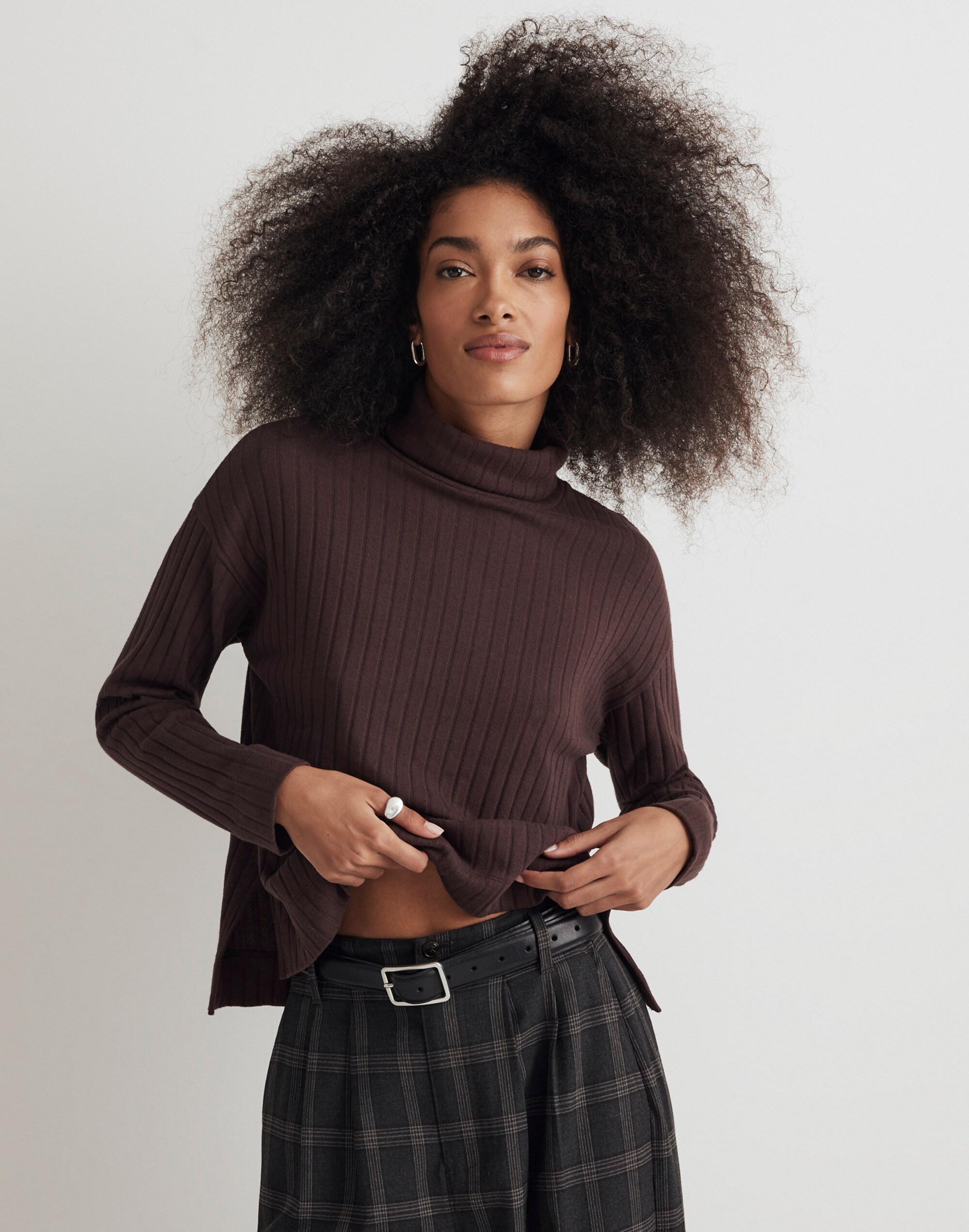 Relaxed Turtleneck Tee