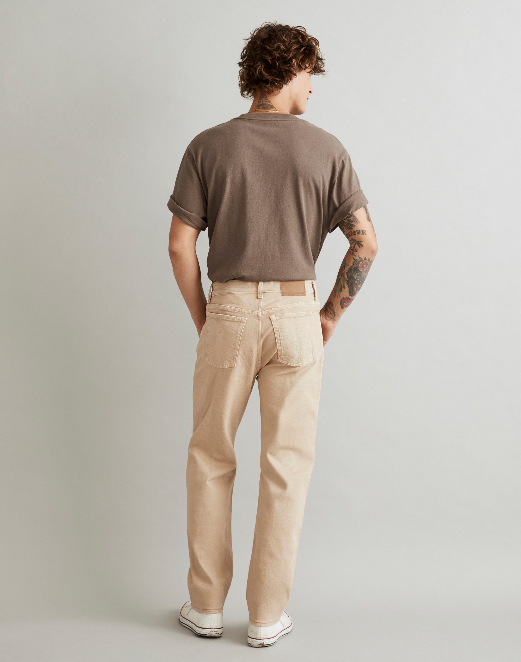 The 1991 Straight-Leg Jean in Matchstick Wash: Garment-Dyed Edition