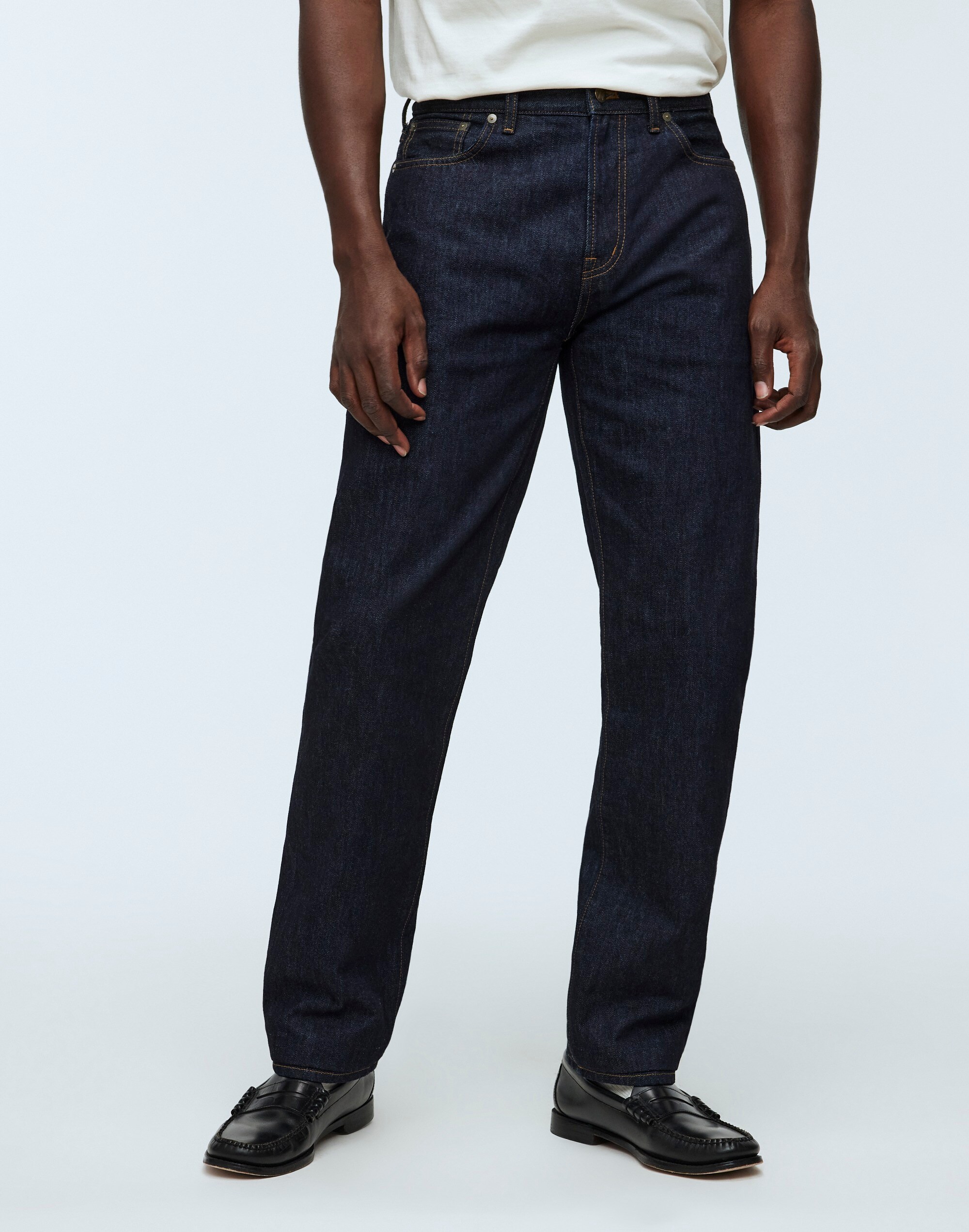 Shop Mw The 1991 Straight-leg Jean In Rinse