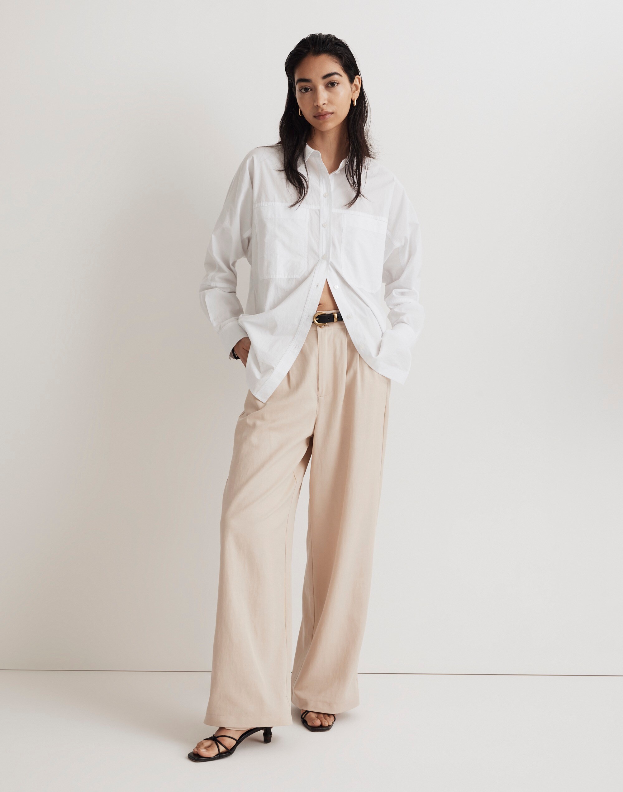 The Signature Poplin Dolman Shirt