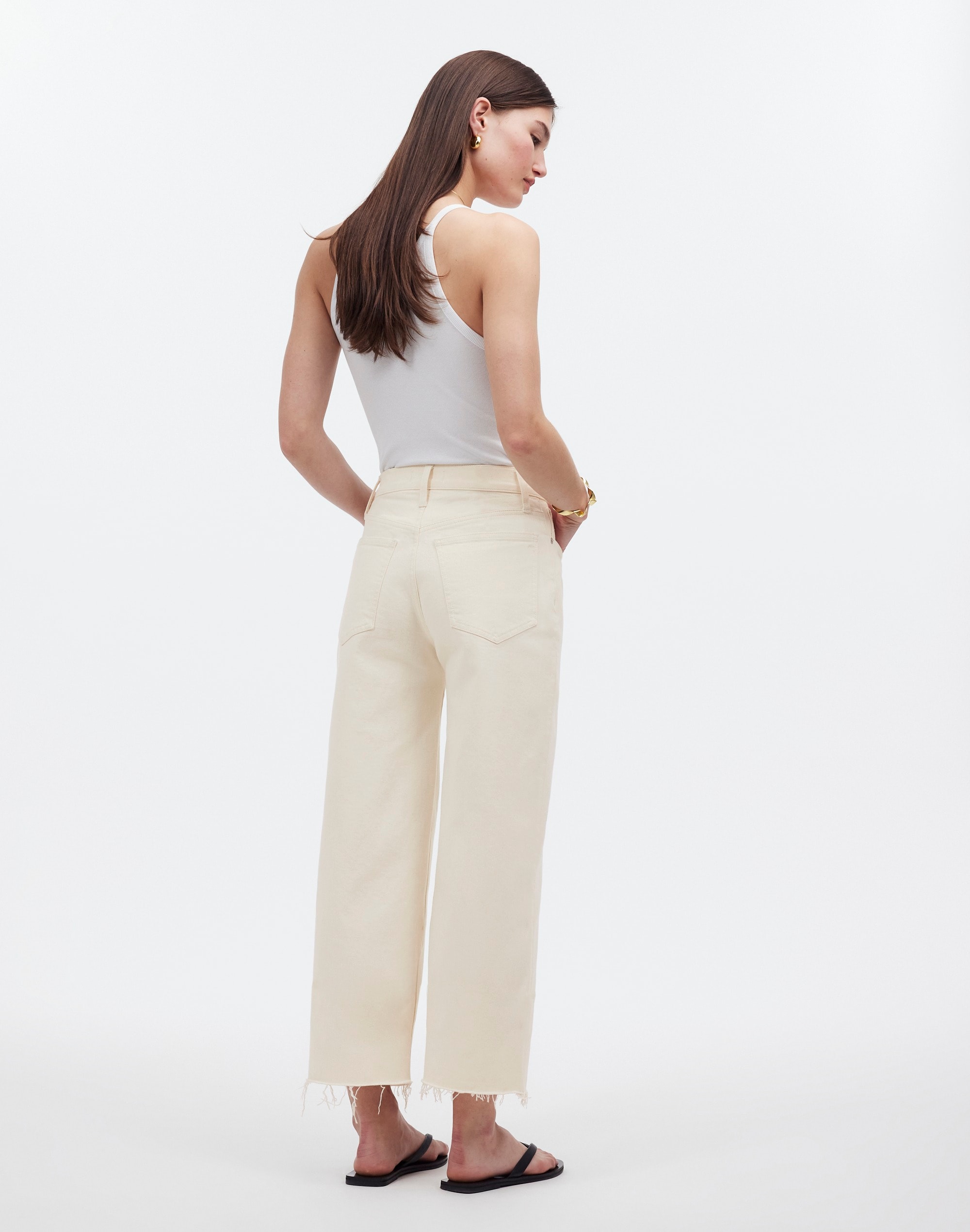 The Petite Perfect Vintage Wide-Leg Crop Jean