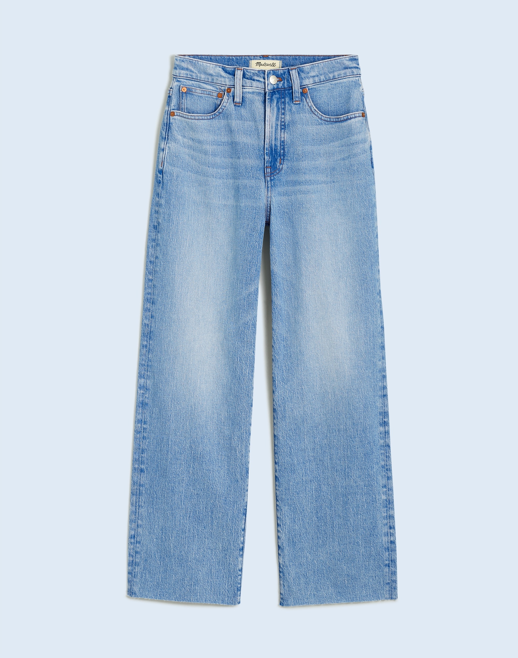 Mw The Perfect Vintage Wide-leg Crop Jean In Altoona Wash