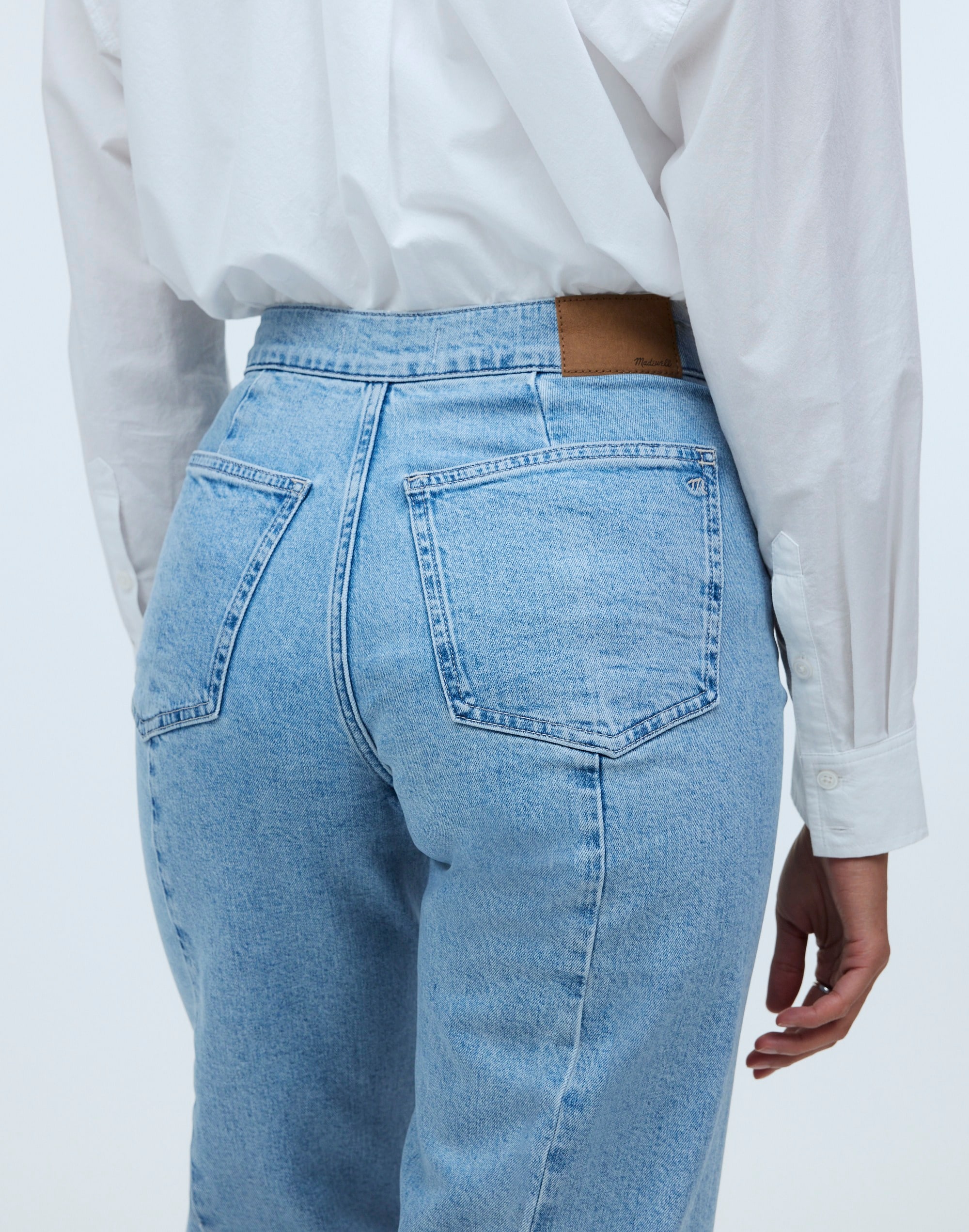 The Emmett Wide-Leg Crop Jean: Welt Pocket Edition