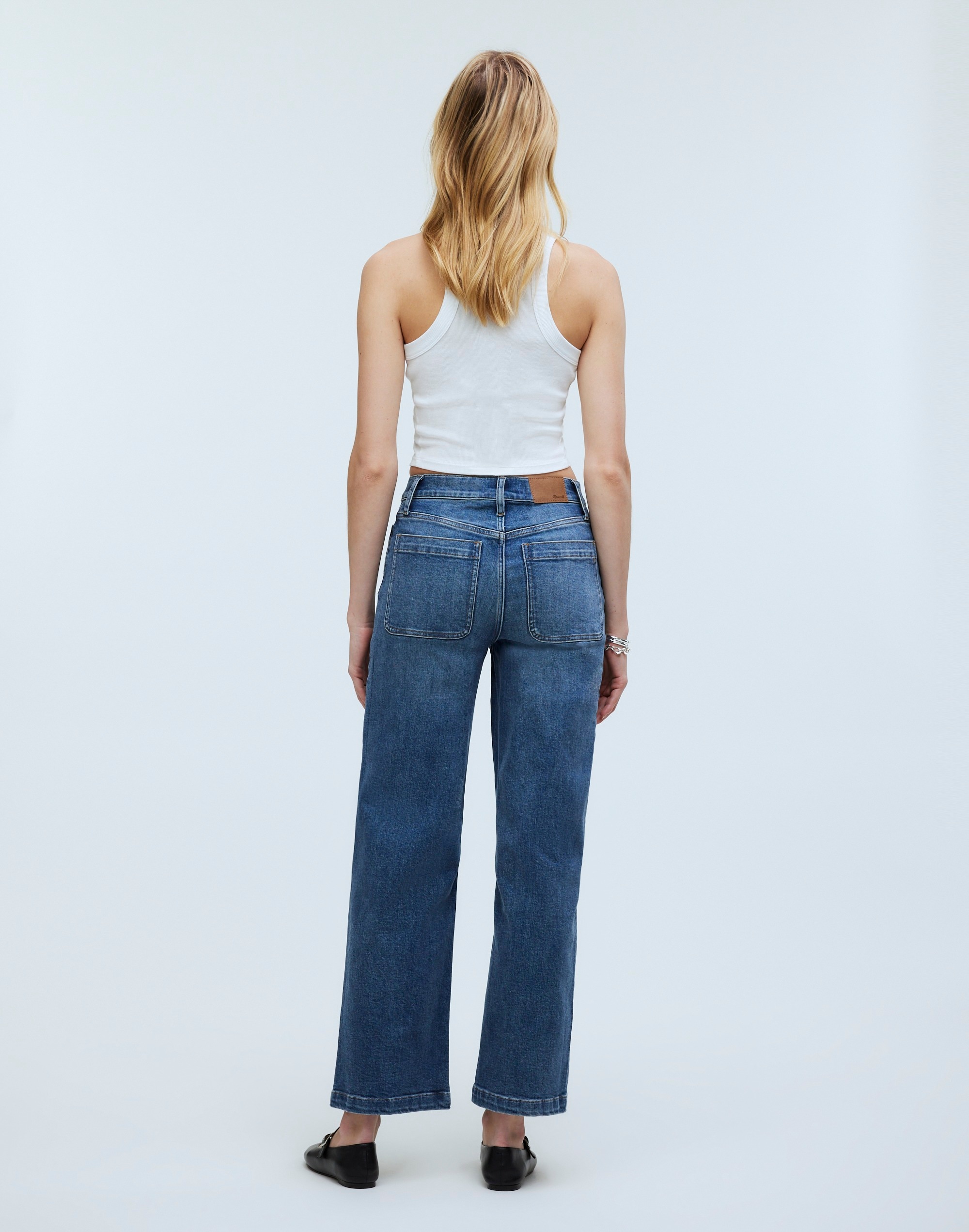 The Tall Perfect Vintage Wide-Leg Crop Jean