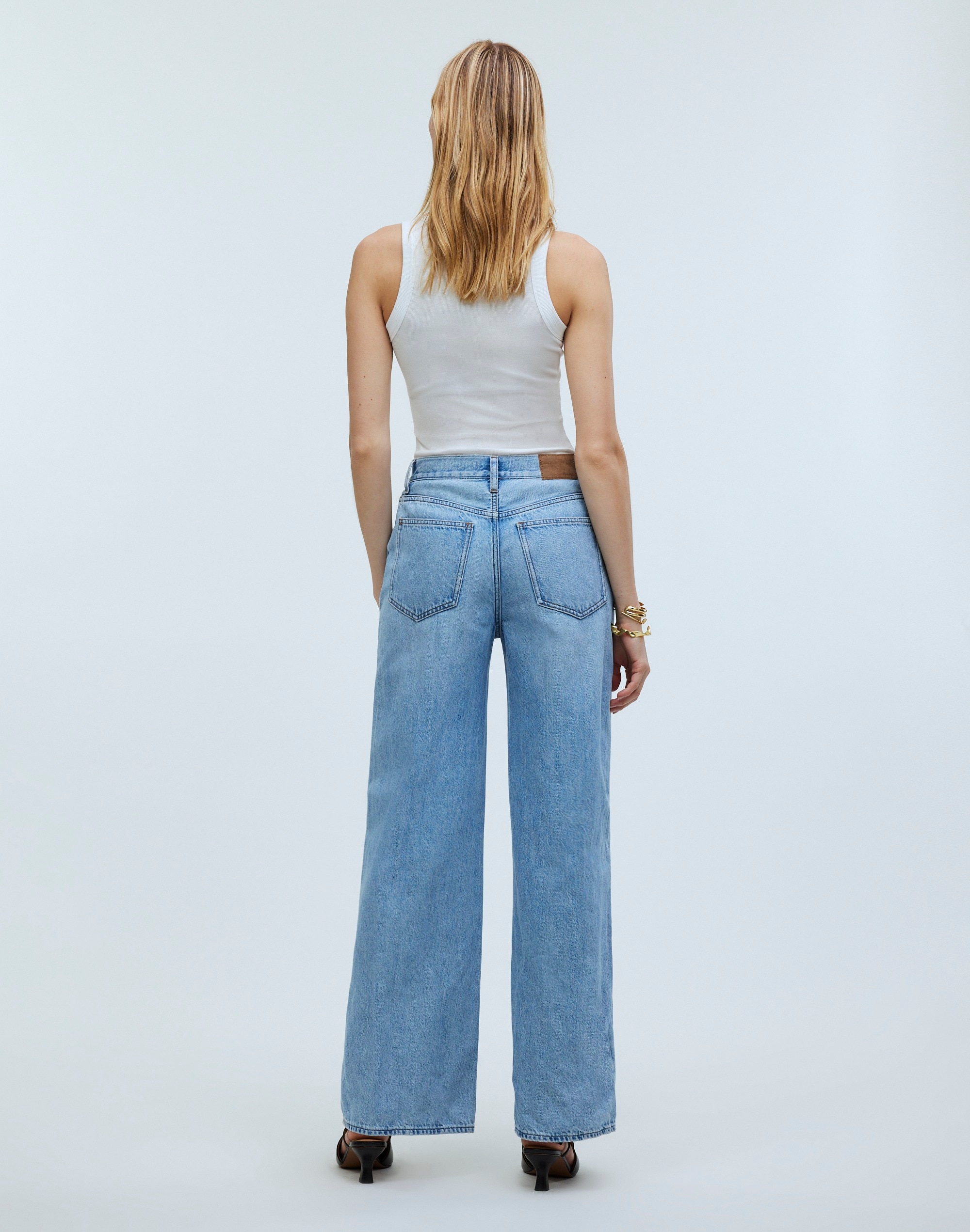 Superwide-Leg Jeans in Ahern Wash: Airy Denim Edition