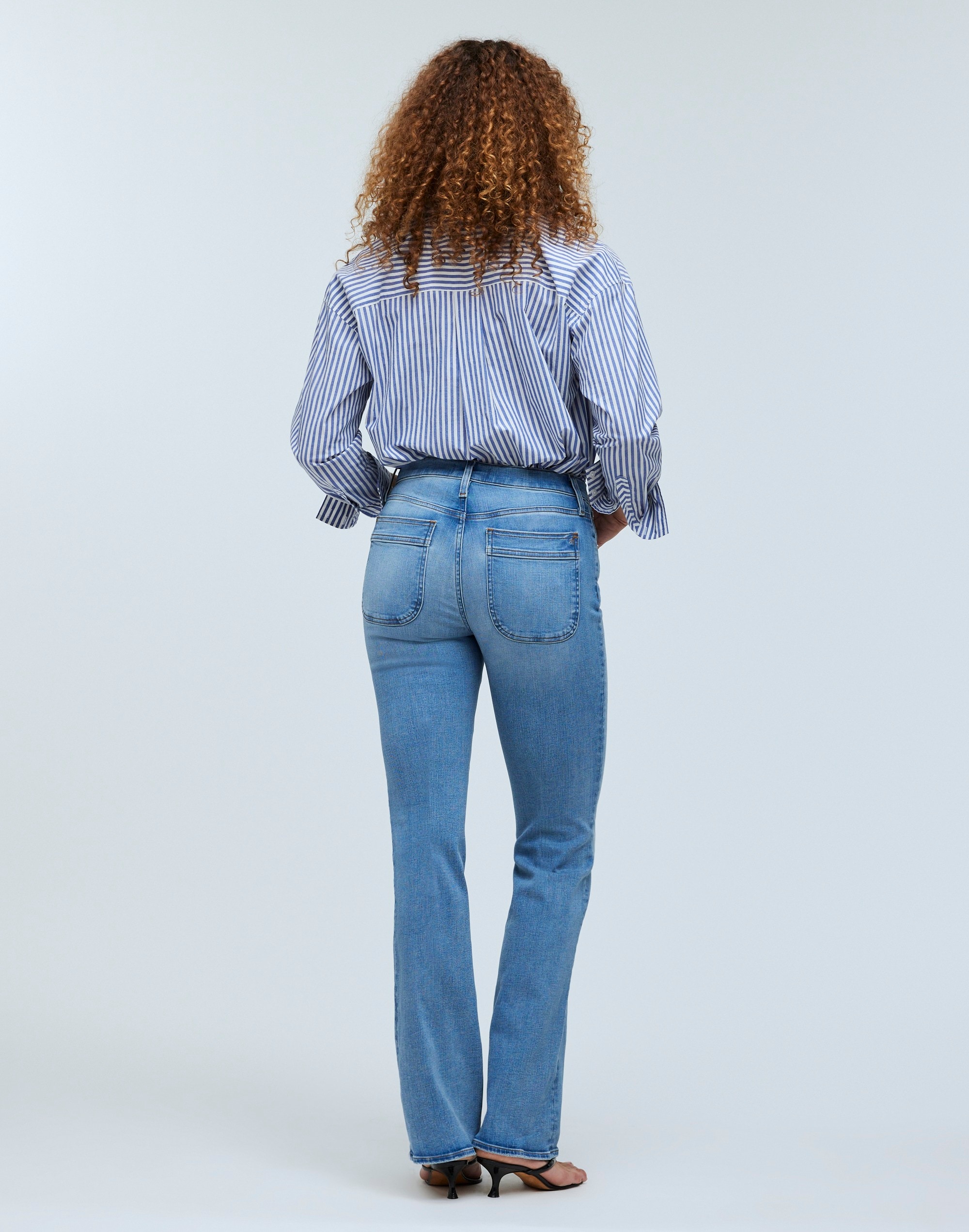 Petite Kick Out Full-Length Jeans