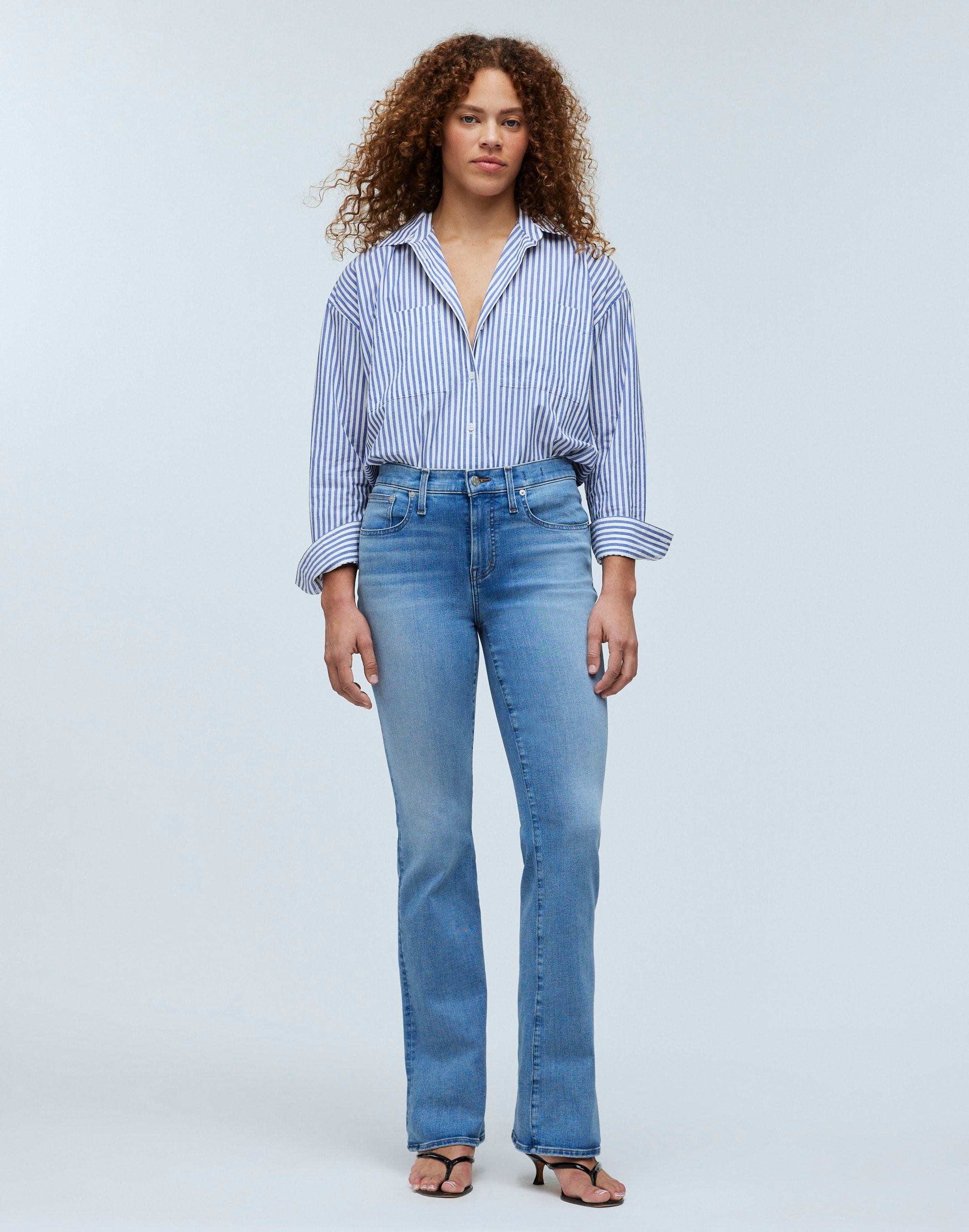 Mw Kick Out Full-length Jeans In Merrigan Wash