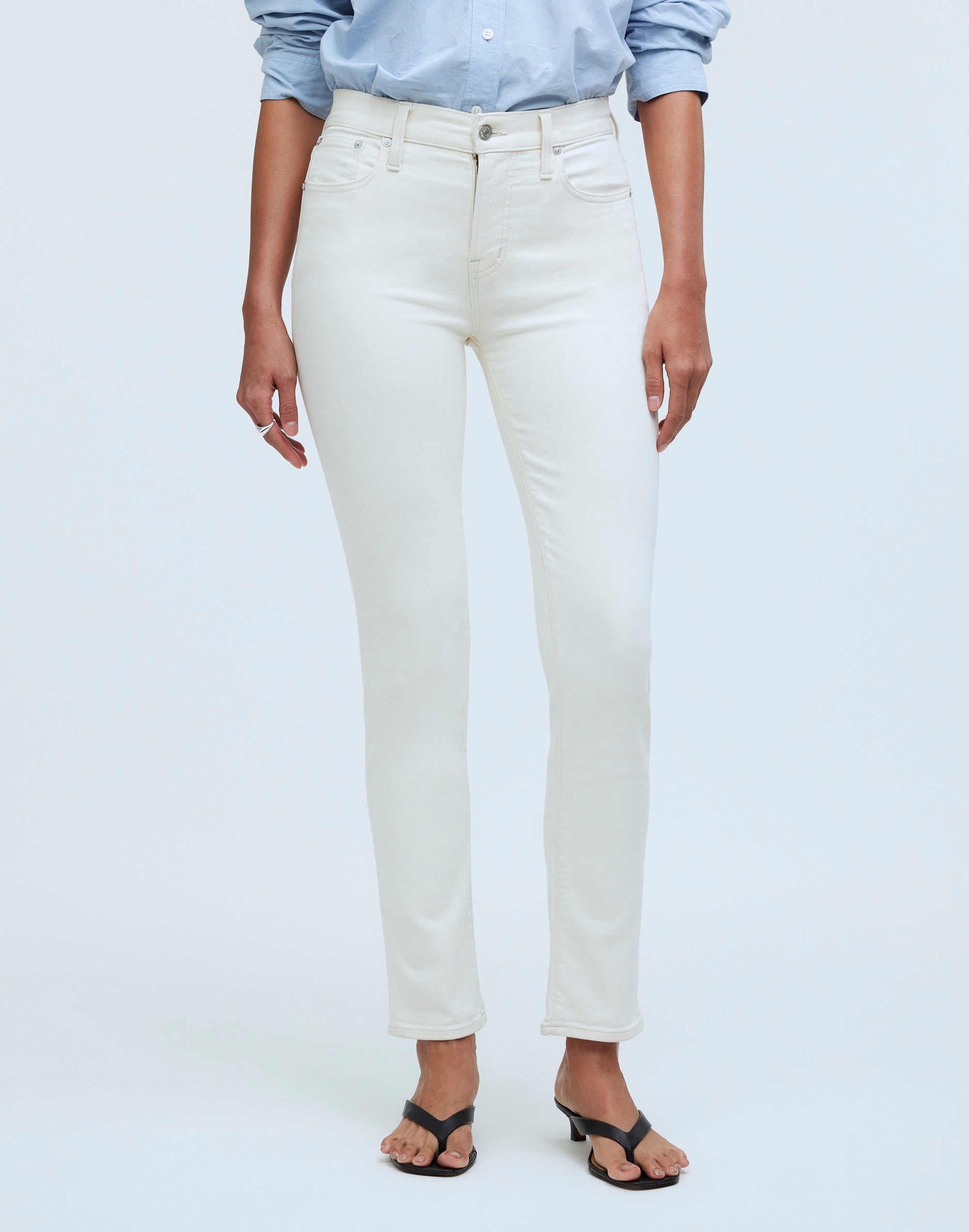 Shop Mw The Mid-rise Perfect Vintage Jean In Vintage Canvas