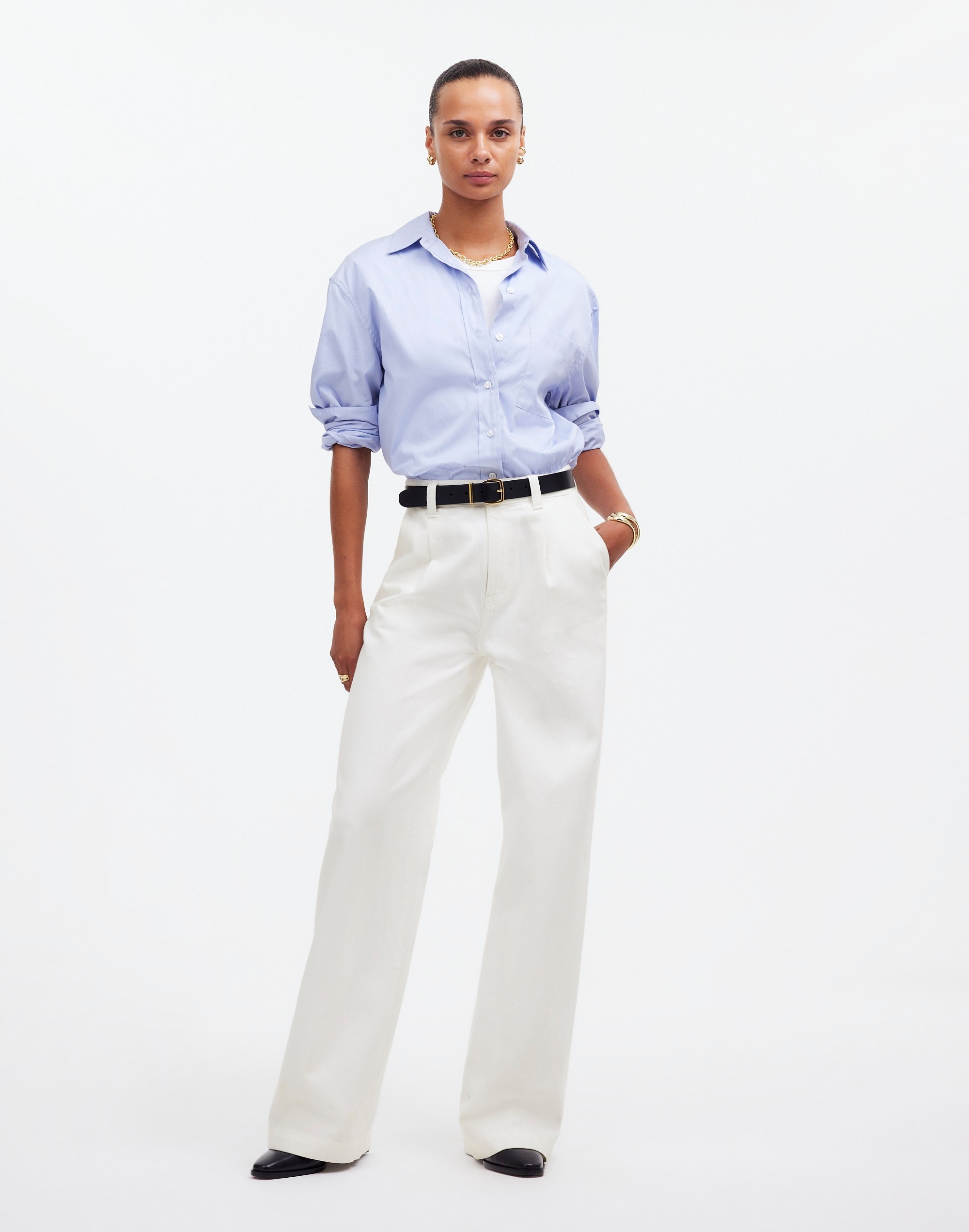 The Harlow Wide-Leg Jean: Airy Denim Edition