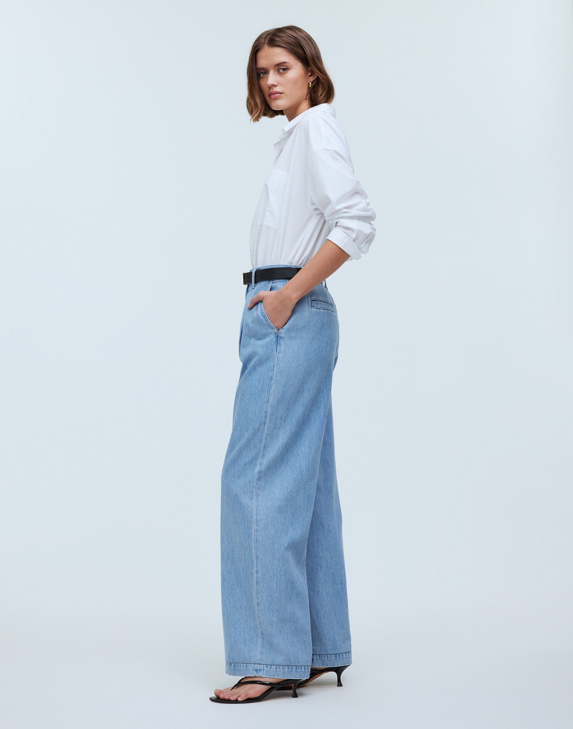 The Harlow Wide-Leg Jean: Airy Denim Edition