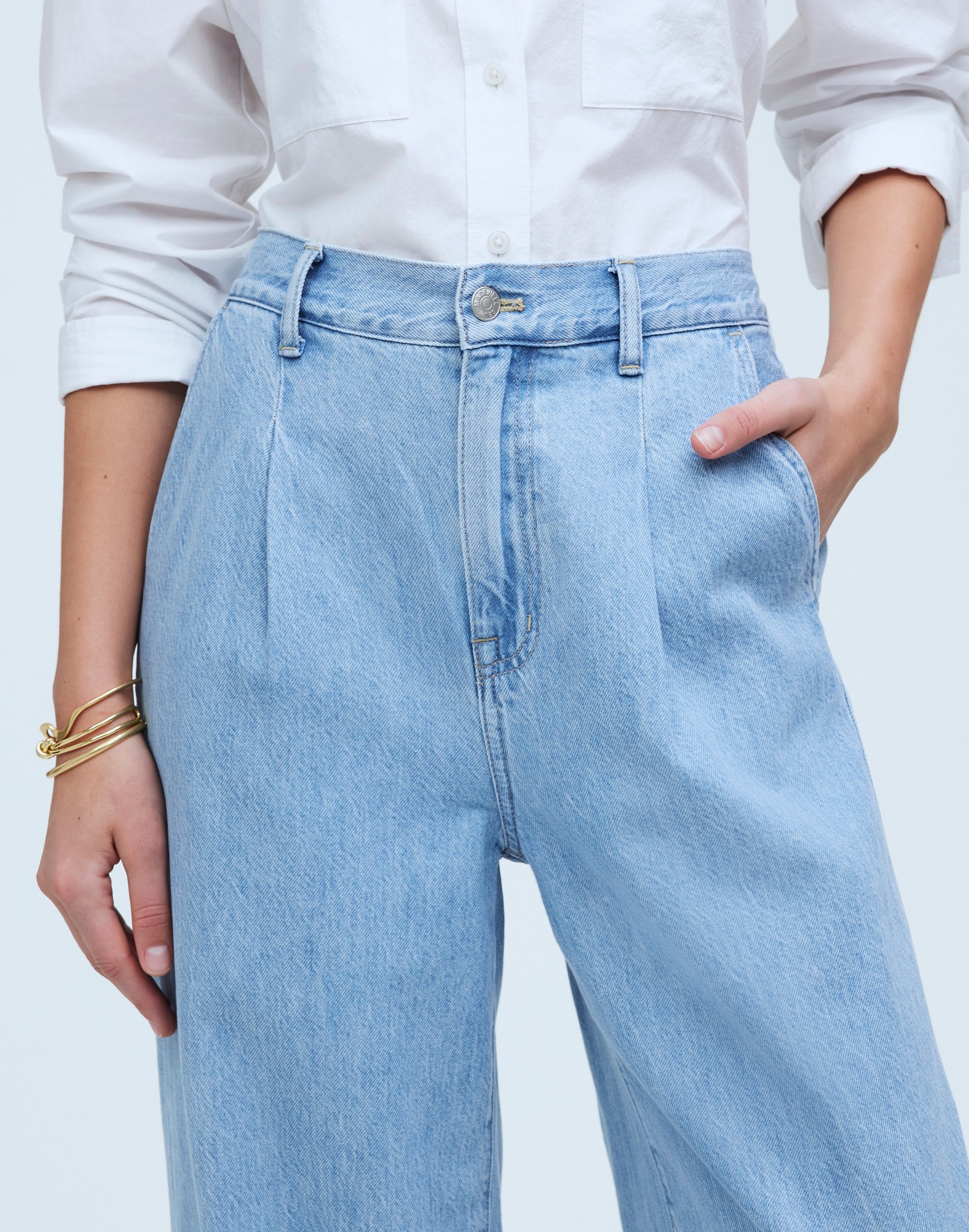 The Harlow Wide-Leg Jean: Airy Denim Edition