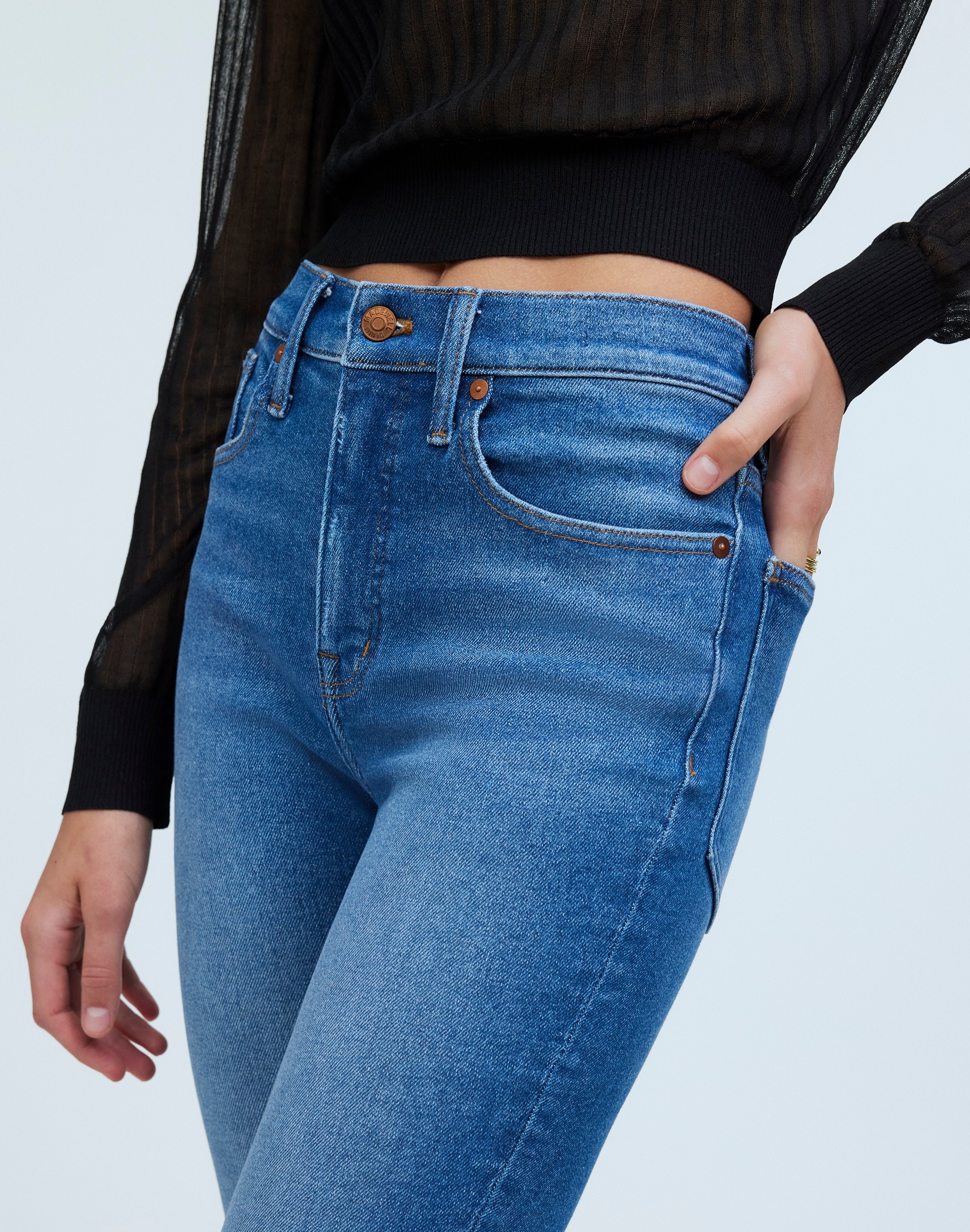 Tall High-Rise Skinny Jeans in Gracey Wash