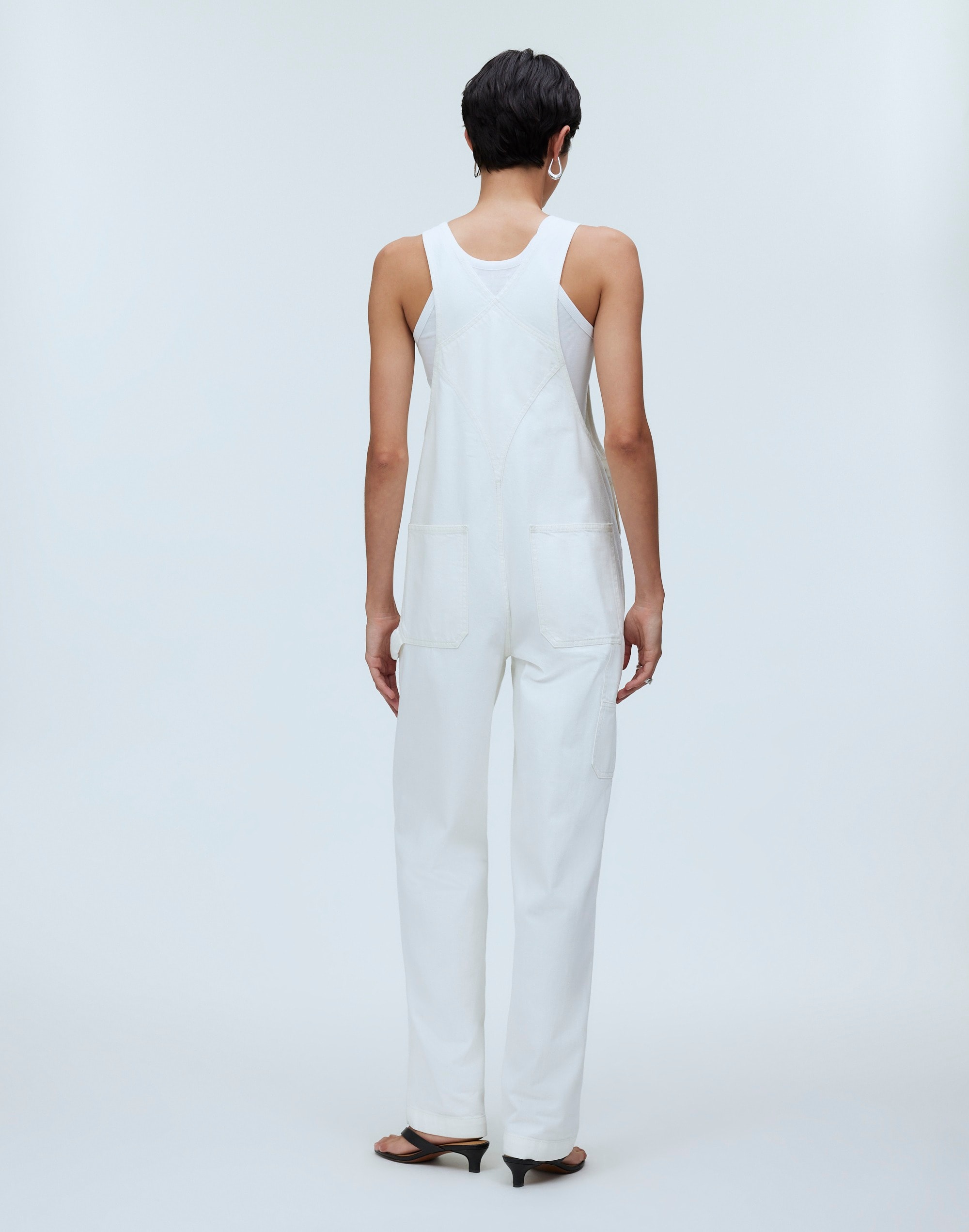 Denim Oversized Carpenter Overalls