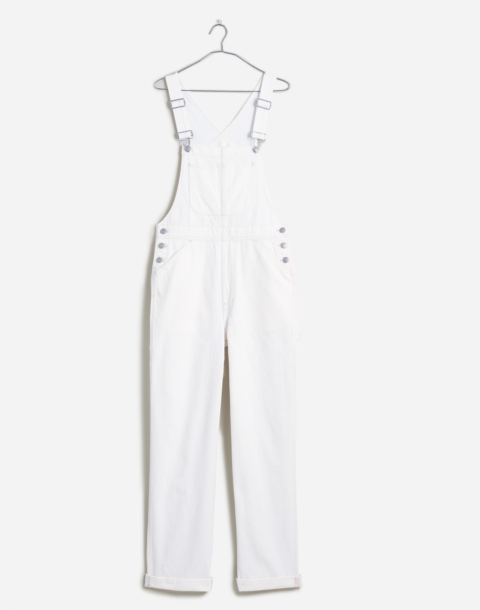 Denim Oversized Carpenter Overalls