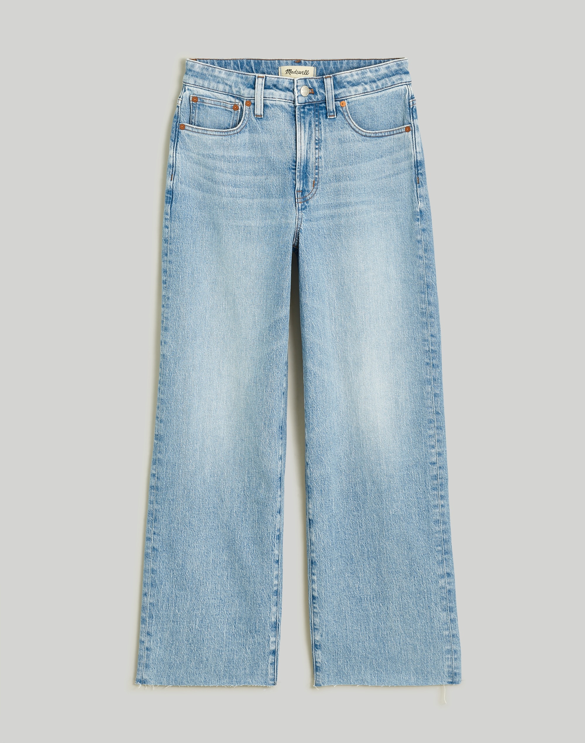 Mw The Curvy Perfect Vintage Wide-leg Crop Jean In Altoona Wash