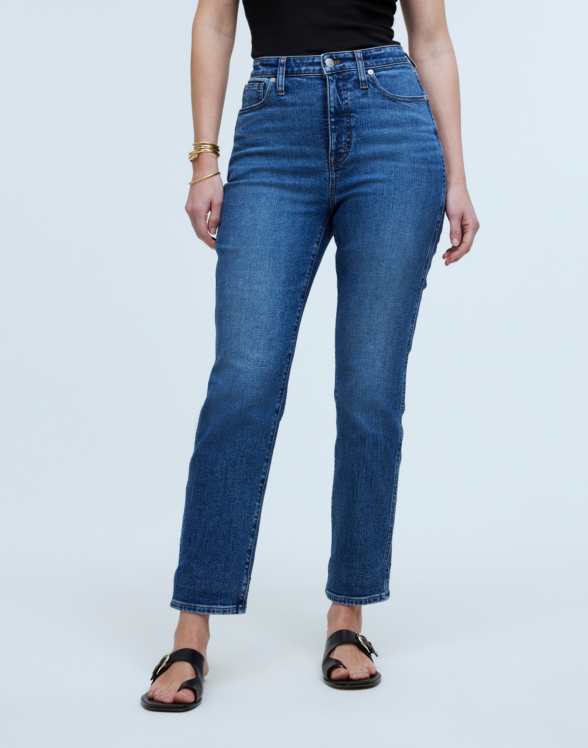 Curvy Stovepipe Jeans