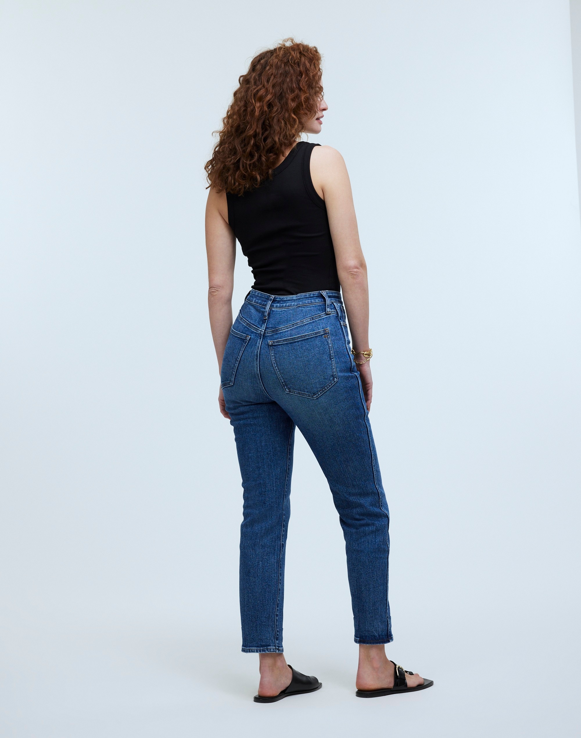 Curvy Stovepipe Jeans