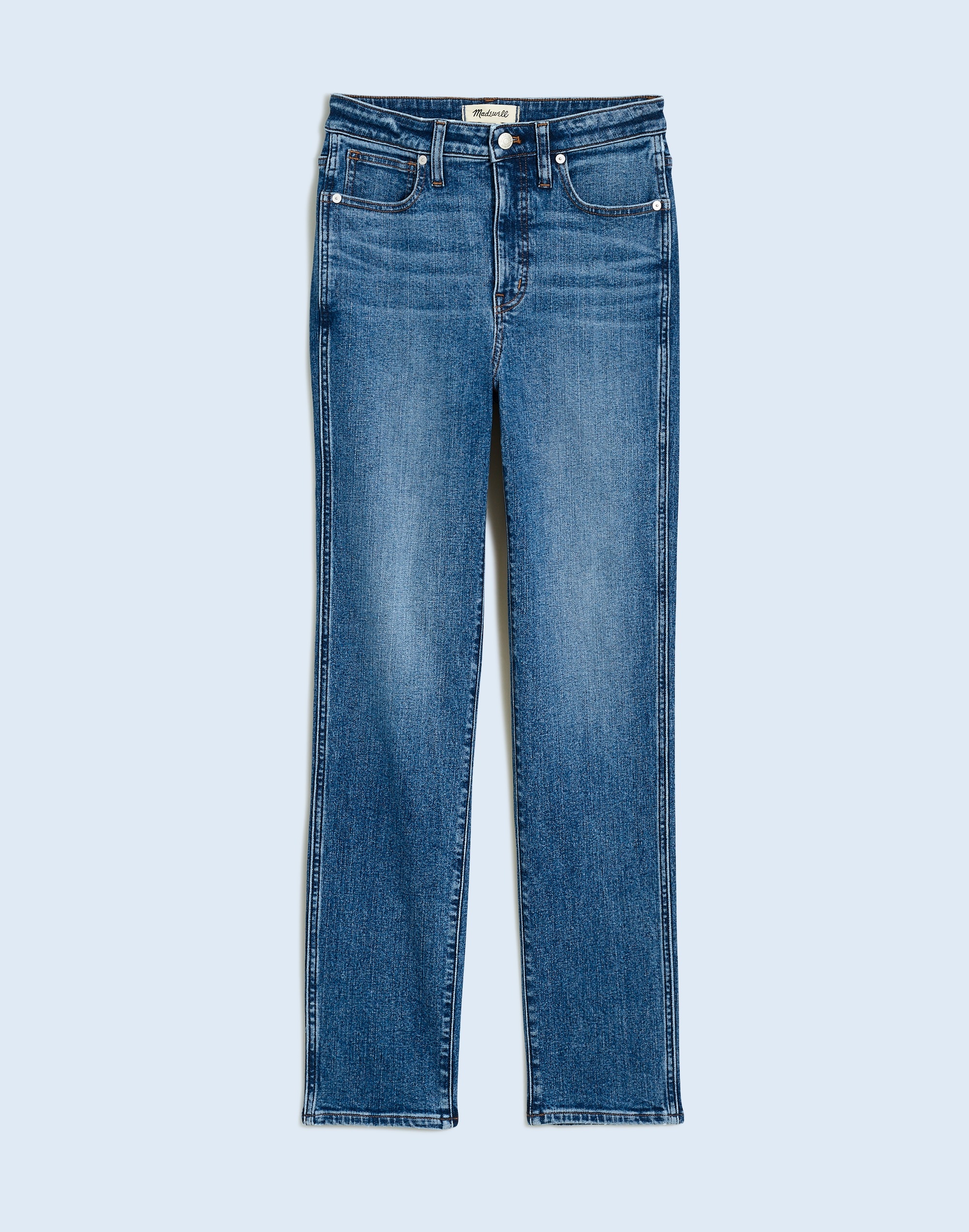 The Petite Curvy Stovepipe Jeans